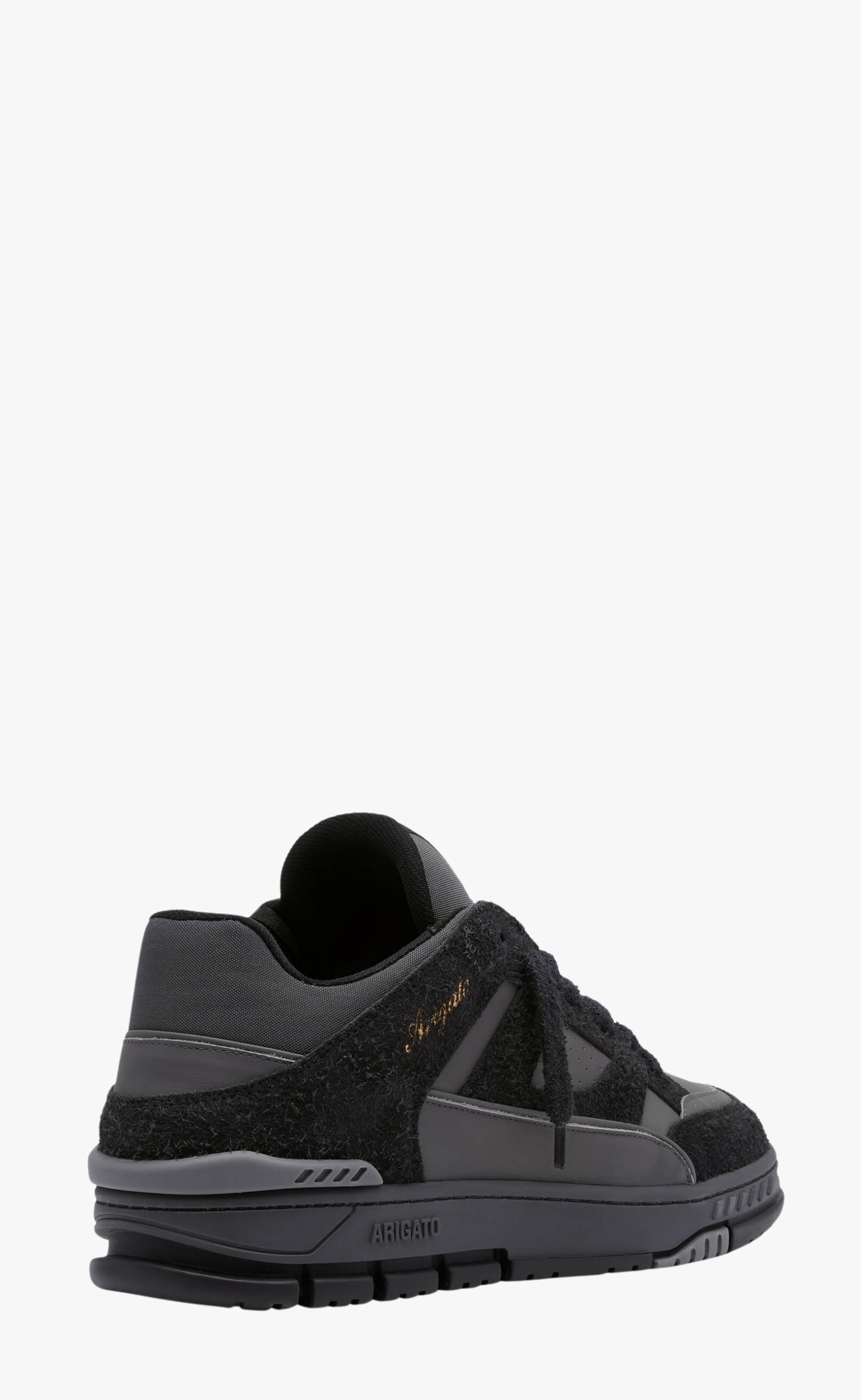 AREA LO FLUFFY BLACK SNEAKER