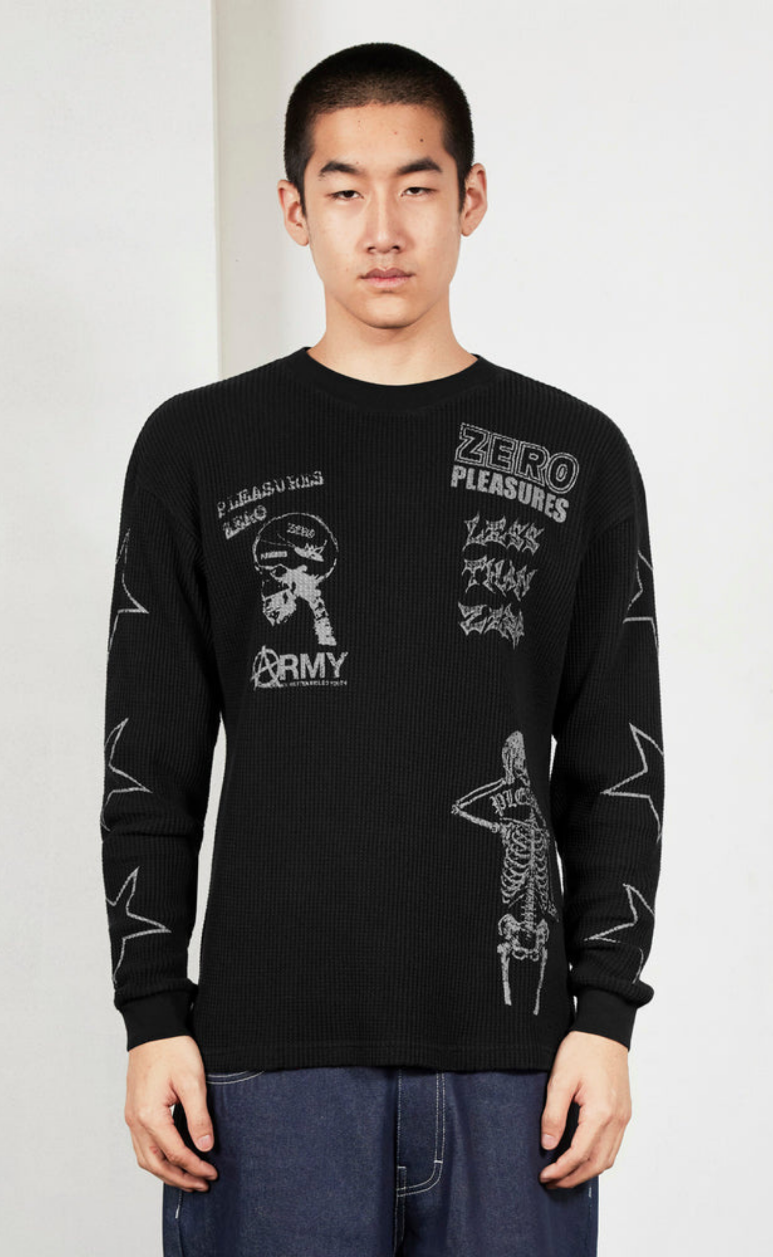 MISLED THERMAL BLACK LONGSLEEVE
