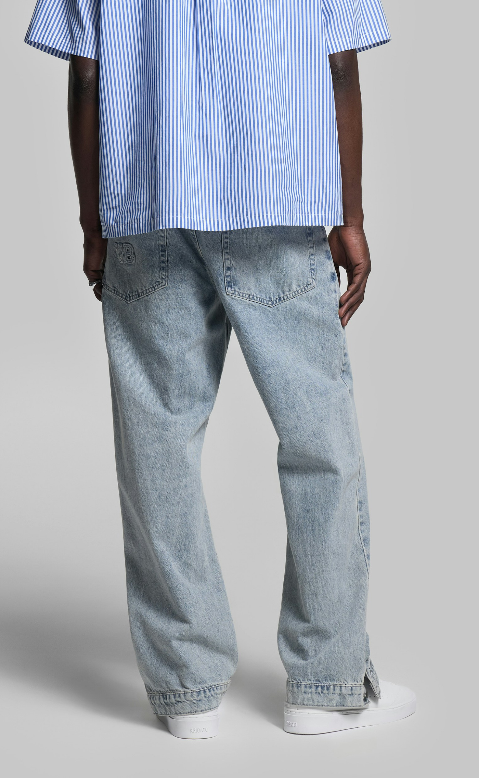 MAX V3 FADED BLUE JEANS