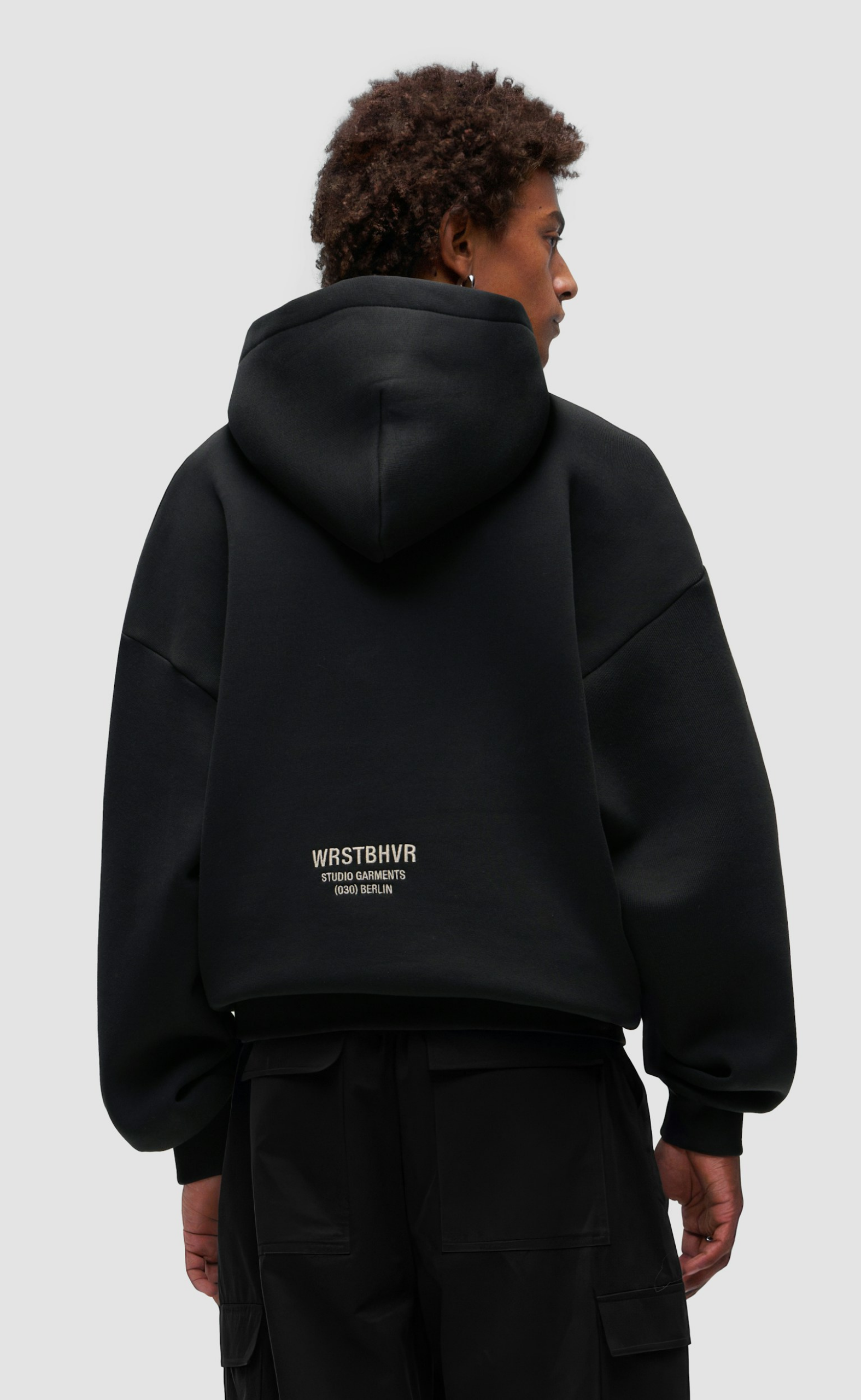 DISTRICTS JET BLACK HOODIE