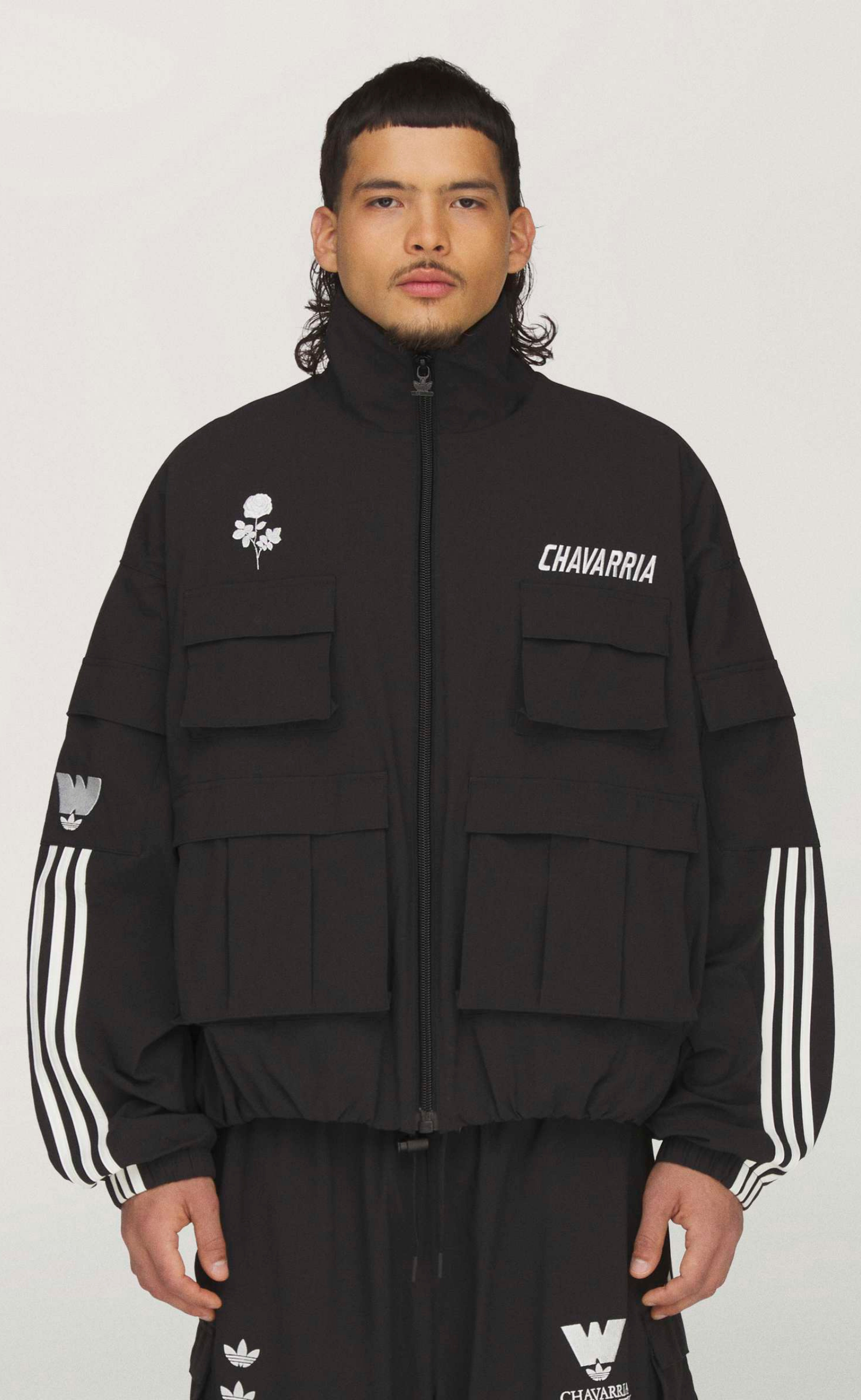 WC CARGO BLACK TRACK JACKET