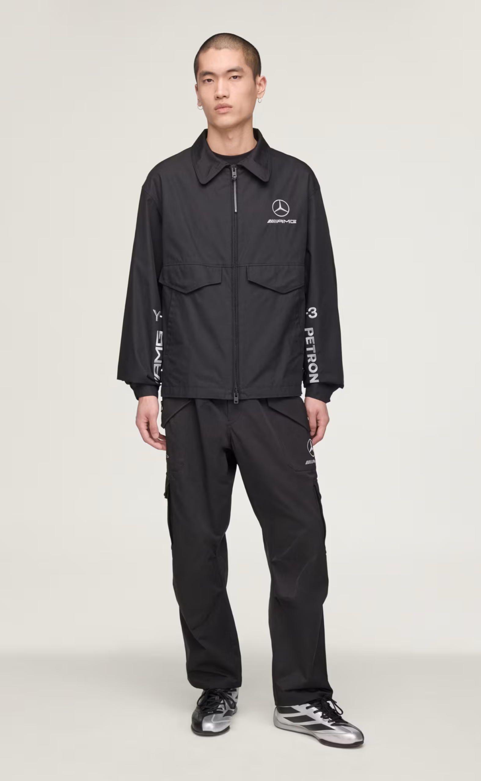 F1 MERCEDES WOLF BLACK JACKET