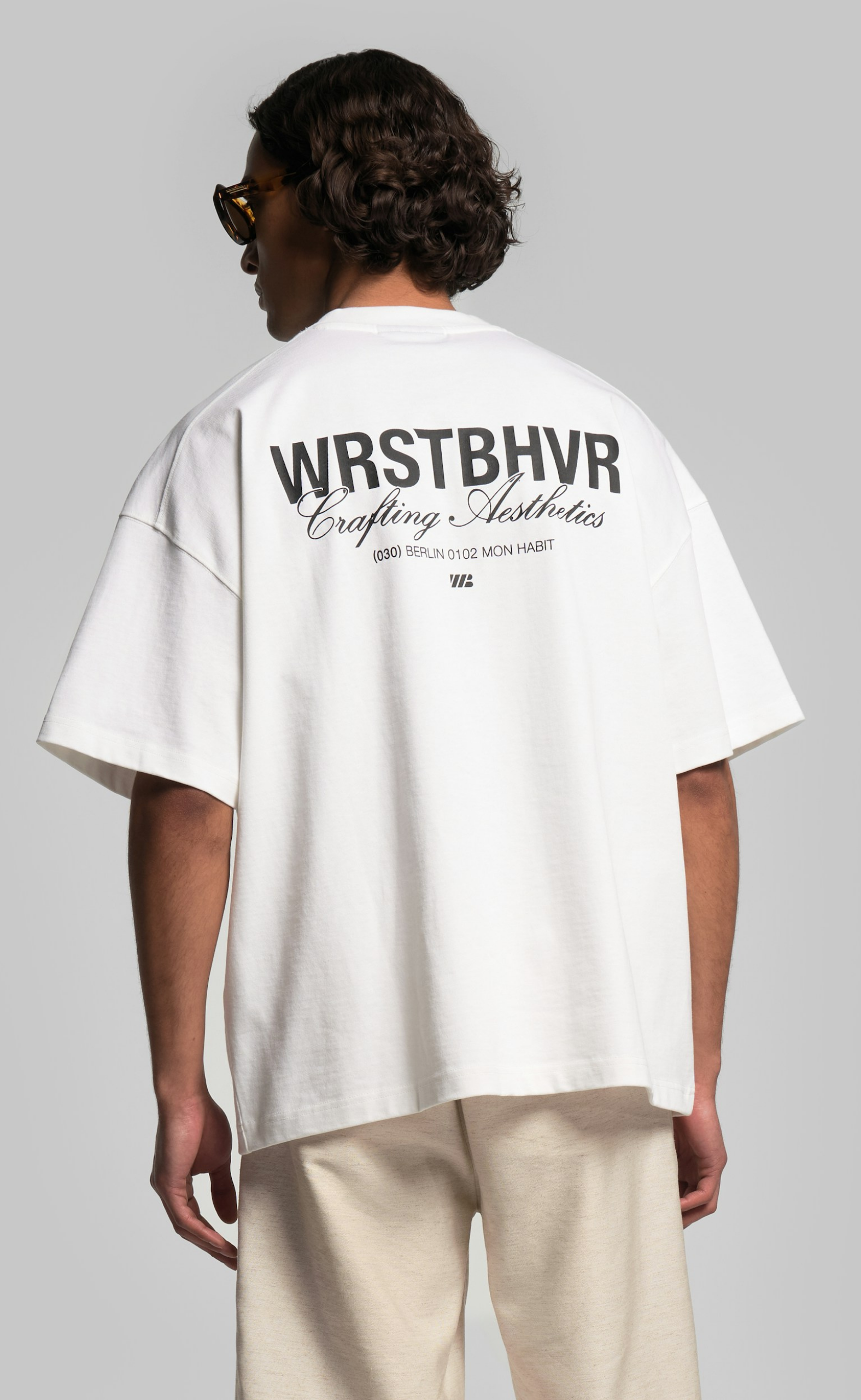 STUDIO V11 BRIGHT WHITE T-SHIRT