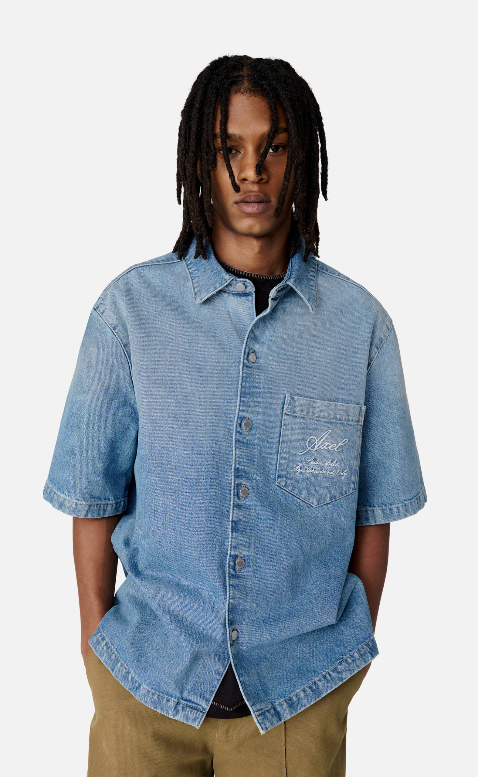 SHORE DENIM LIGHT BLUE SHIRT