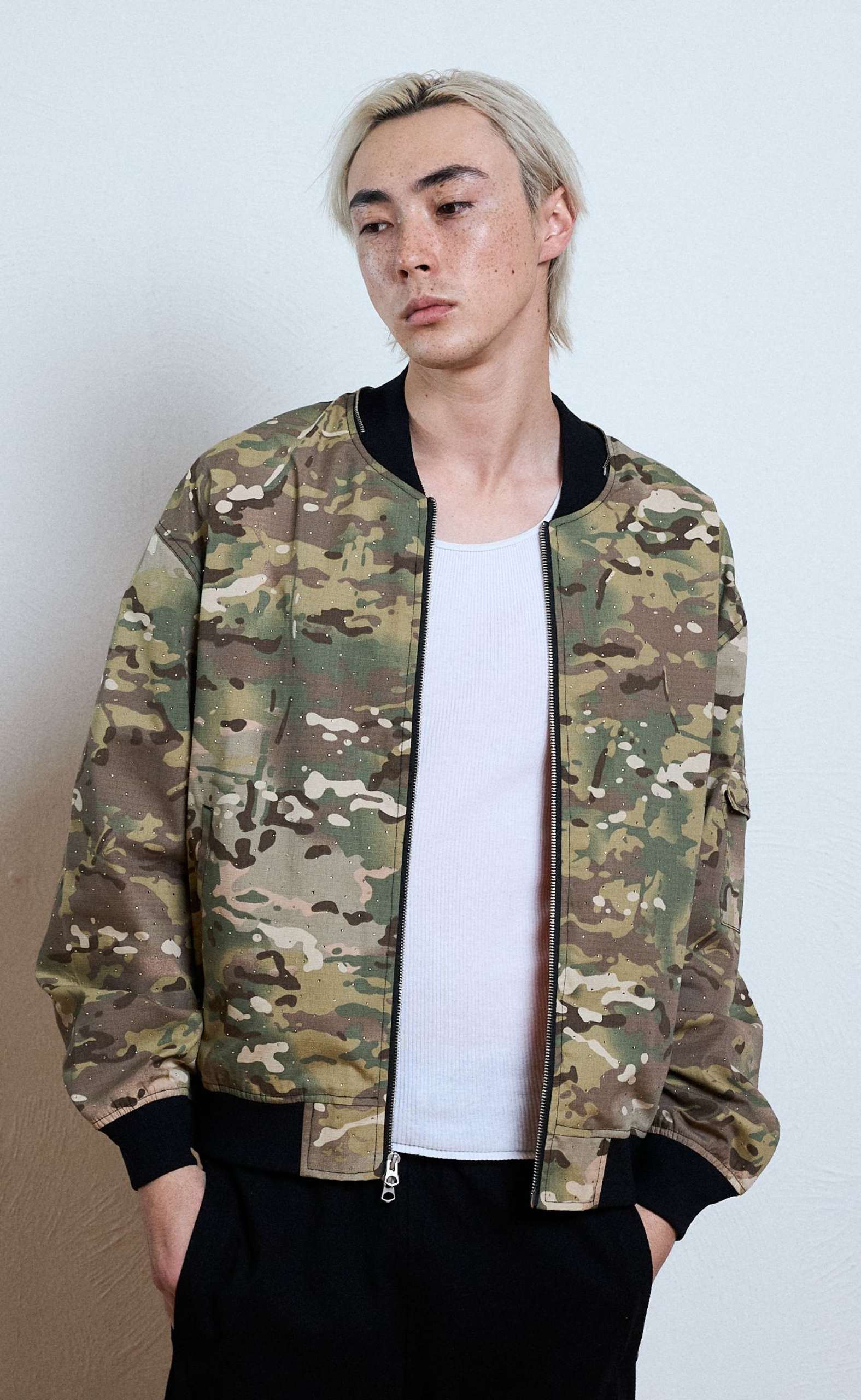 GEM CAMO BOMBER CAMO JACKET