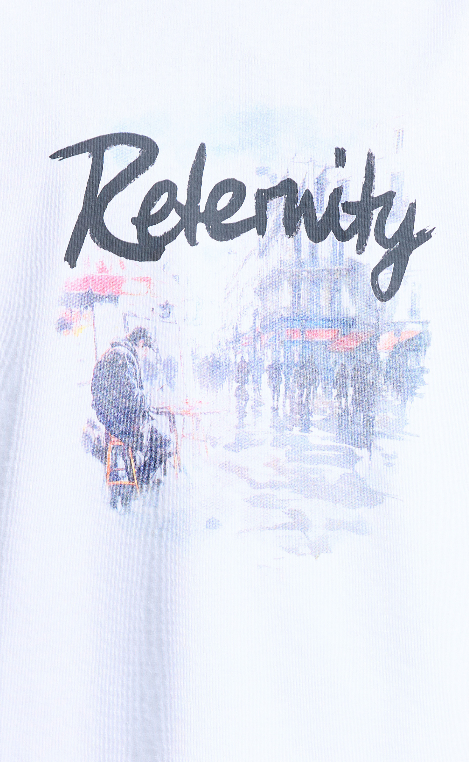 RUE DE PARIS WHITE T-SHIRT
