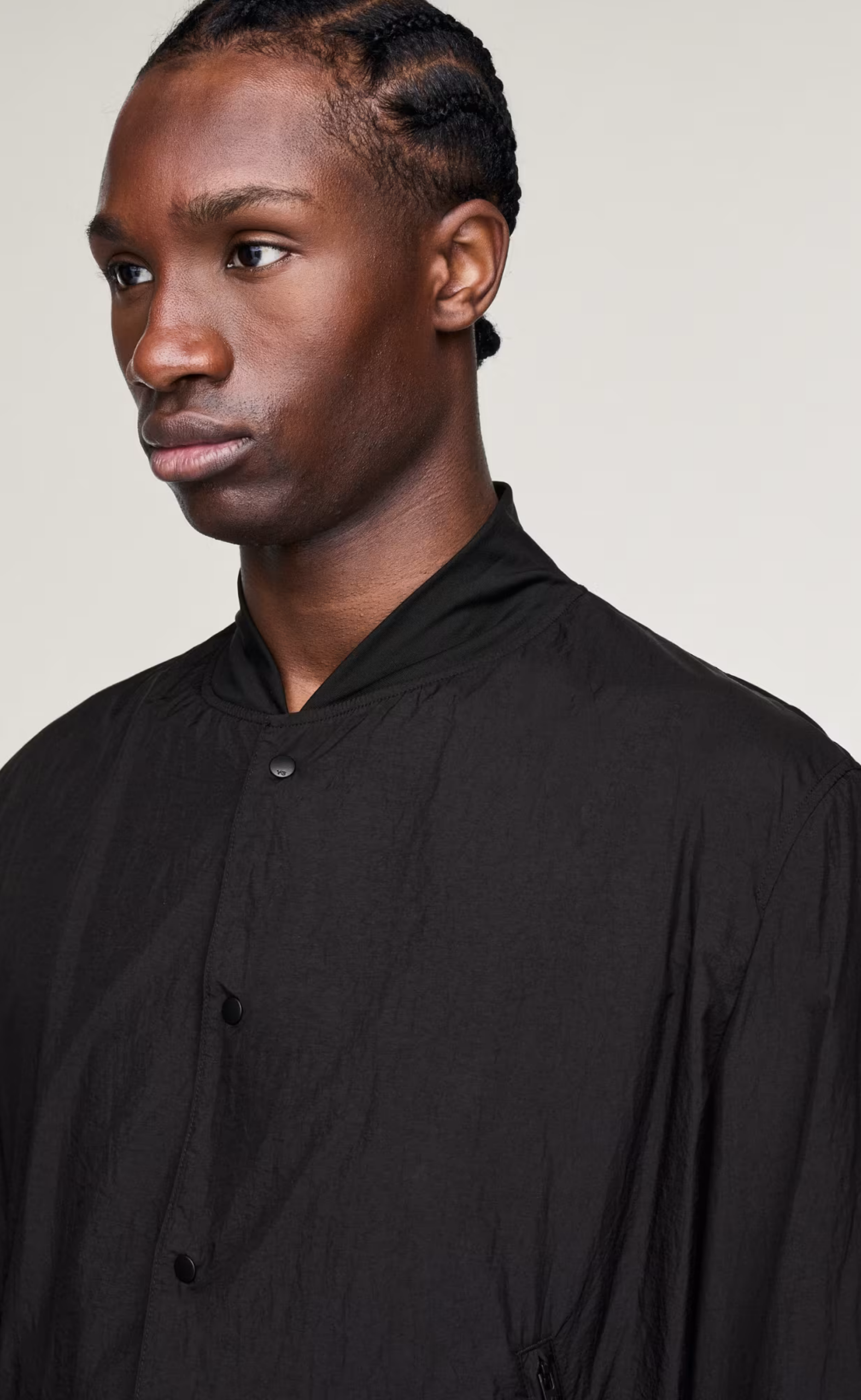 Y-3 COLLEGIATE BLACK JACKET