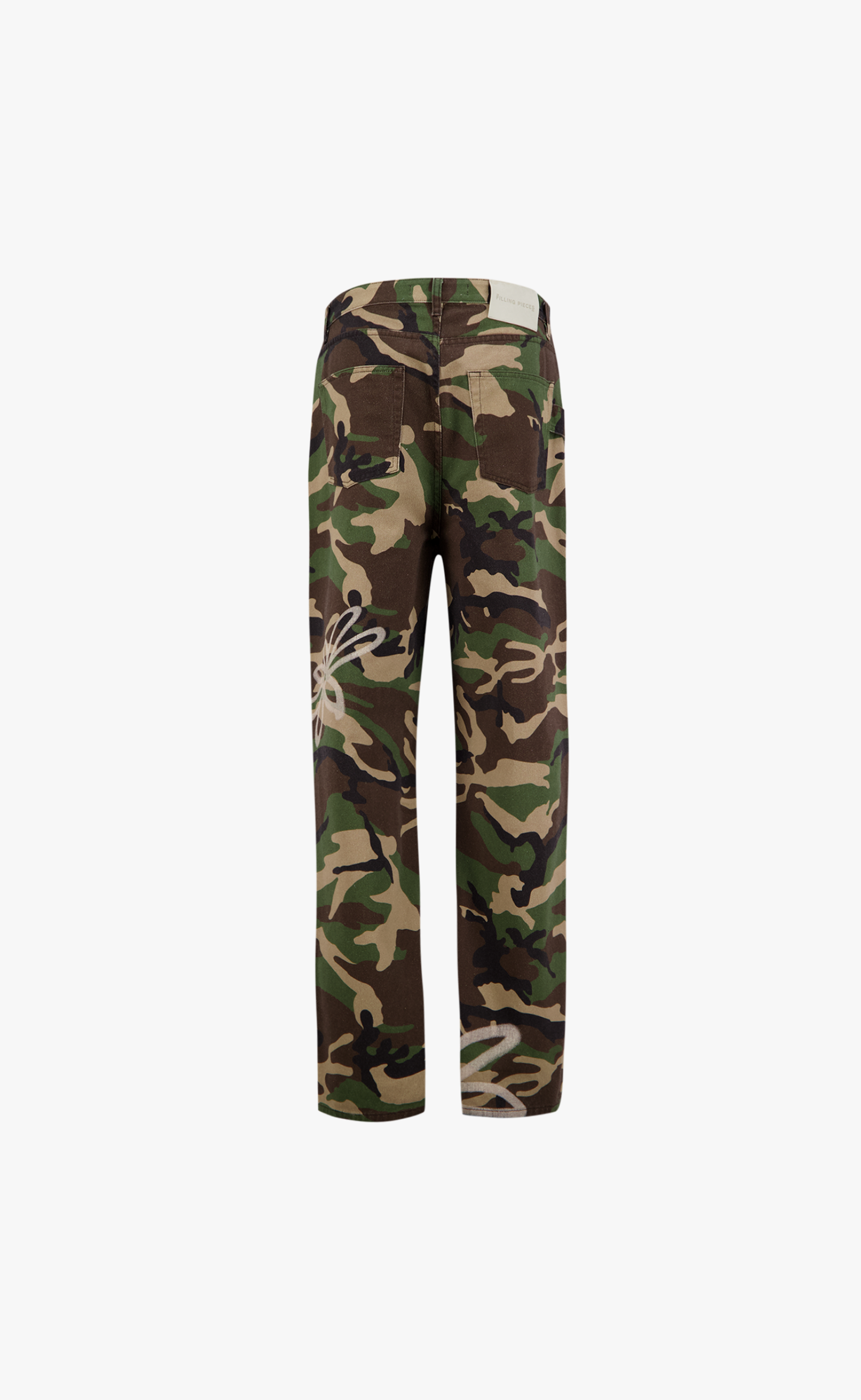 TROUSERS FLOWER CAMO