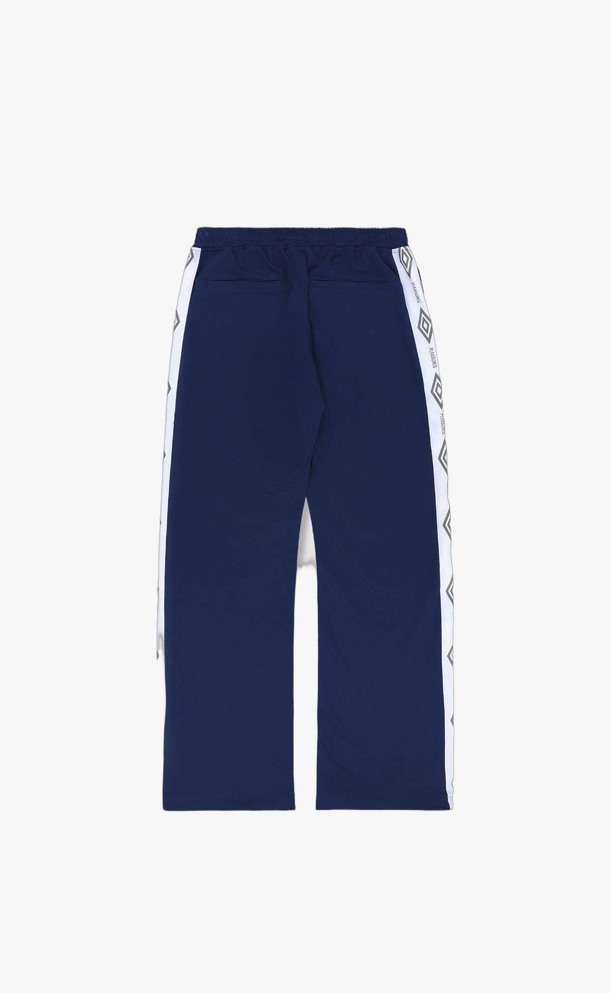 BOOTCUT TRACK PANTS NAVY PANTS