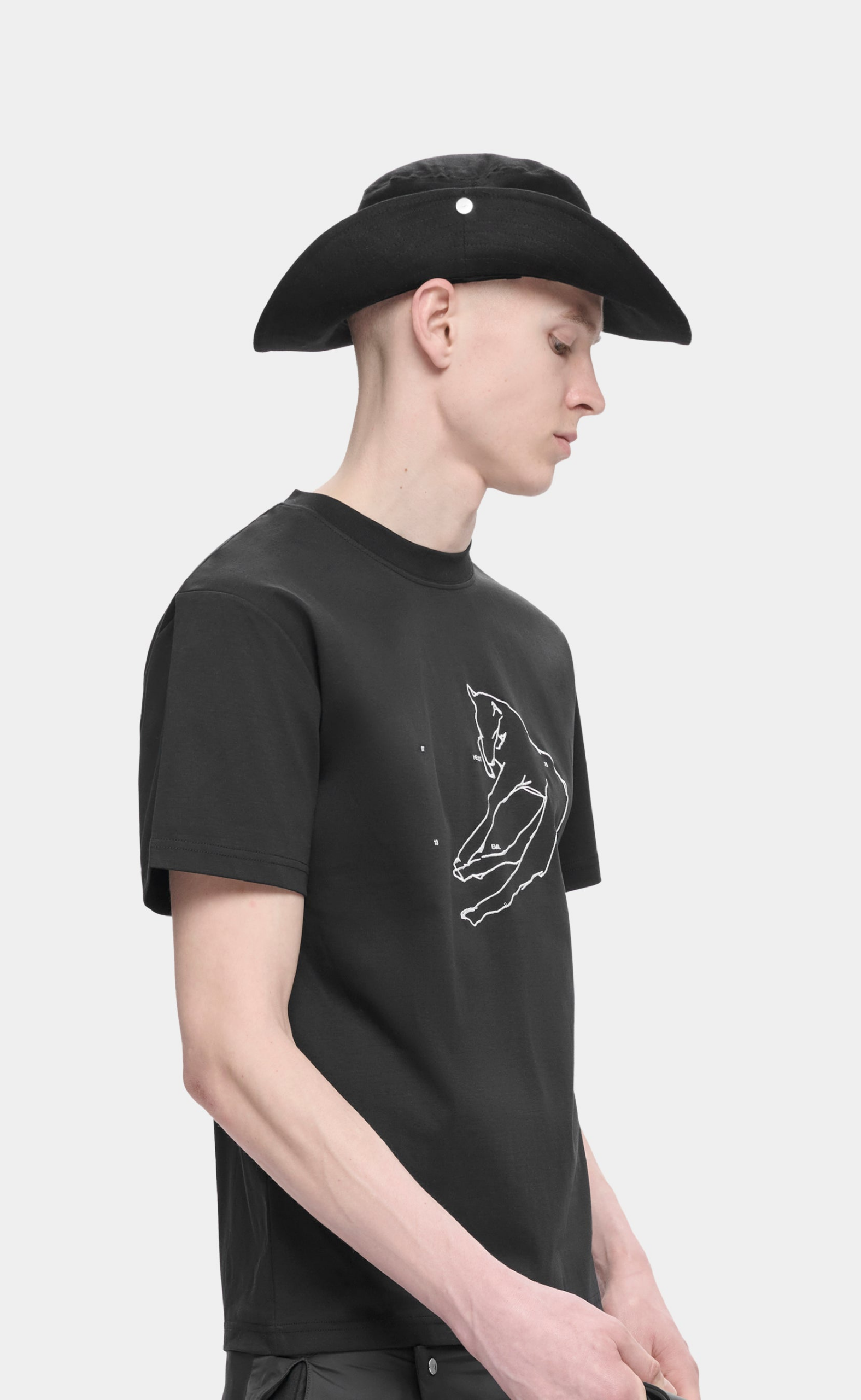 COWBOY BLACK HAT