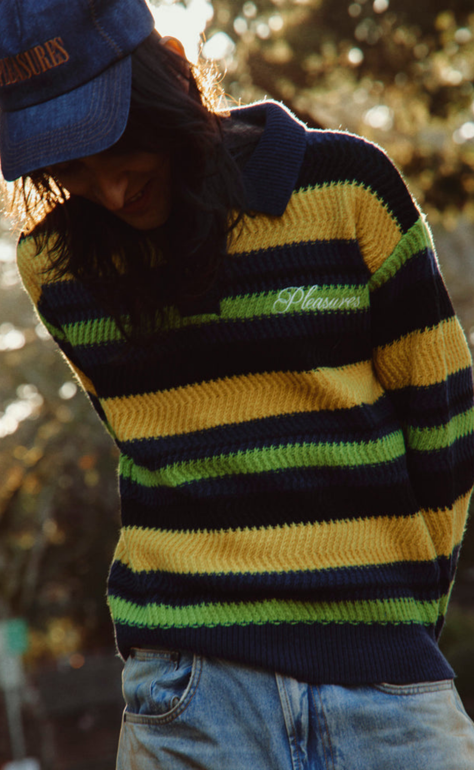 COOPER POLO YELLOW SWEATER