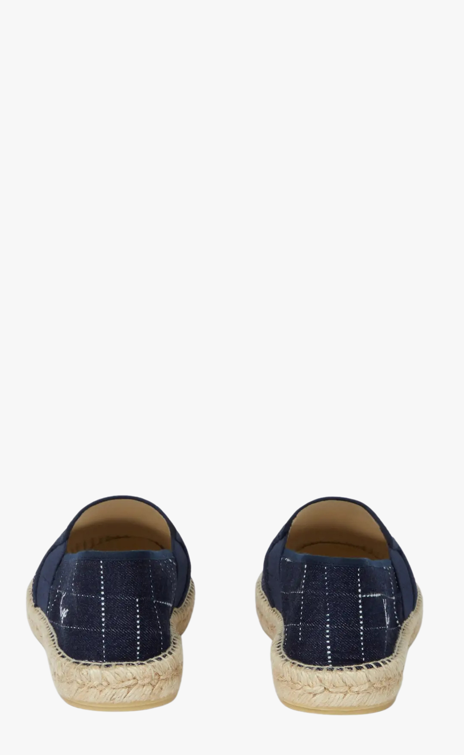 KENZO WEAVE ELASTIC SLIP-ON BLUE DENIM SNAKER