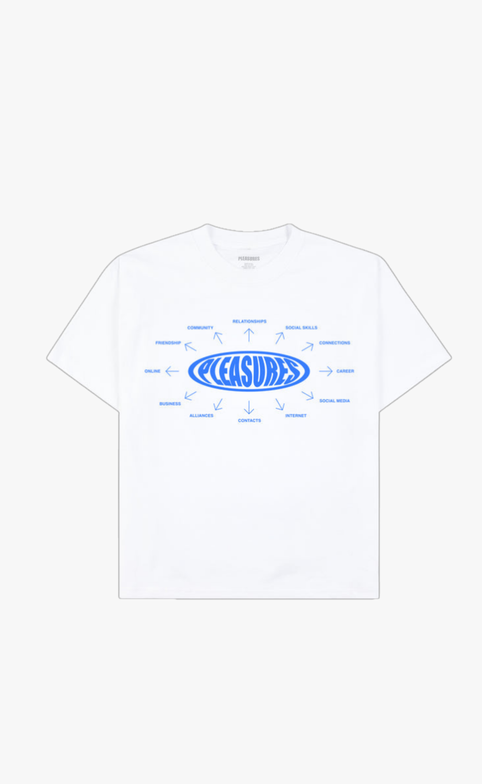 OVERVIEW LOGO WHITE T-SHIRT