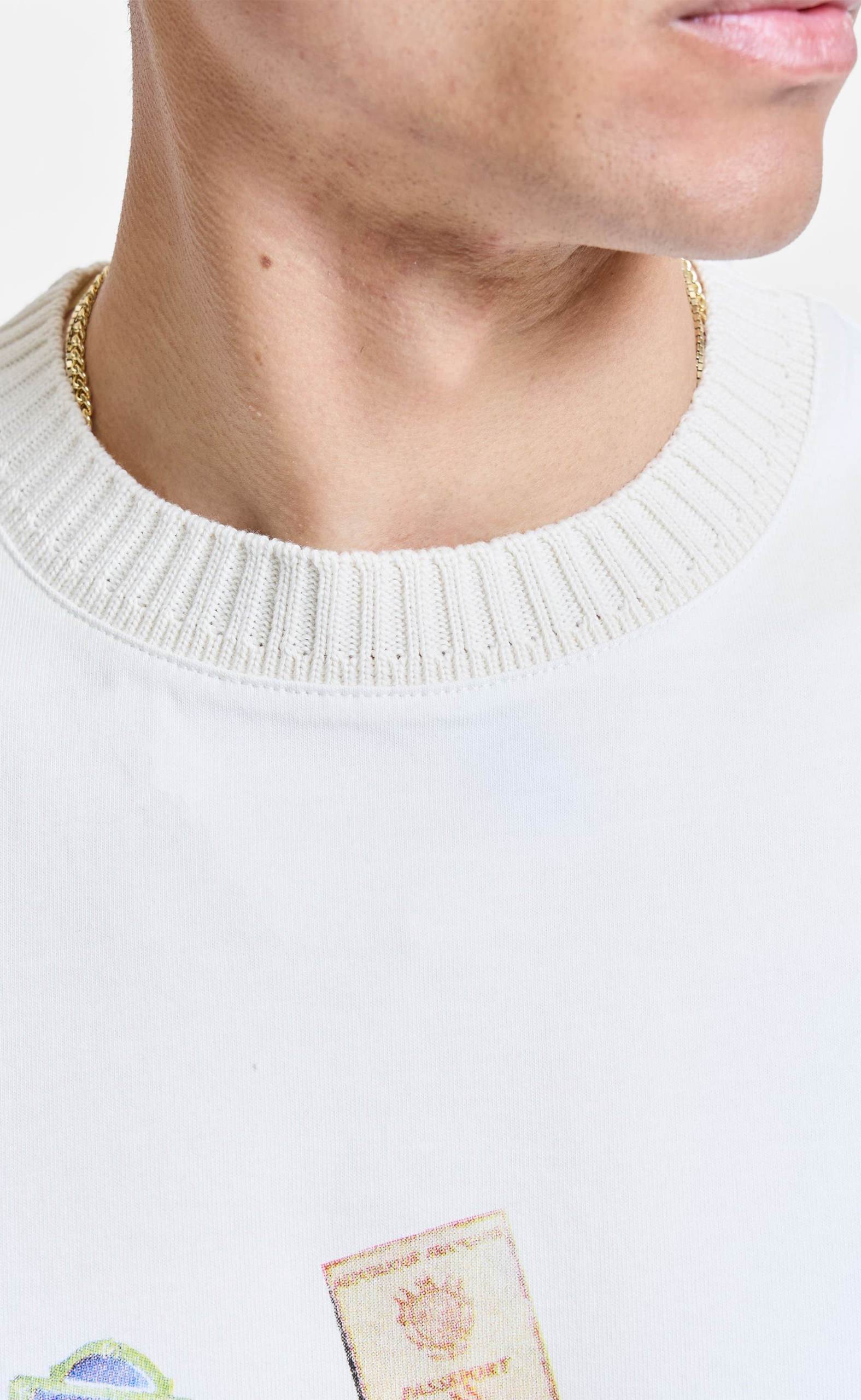L ICONE OFF WHITE T-SHIRT