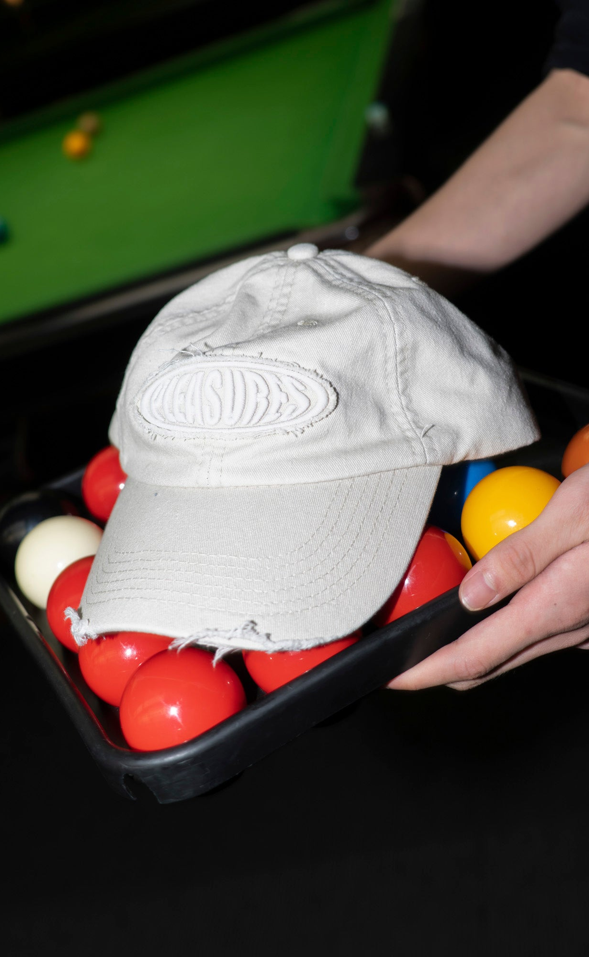 BUBBLE RIP VINTAGE WHITE HAT