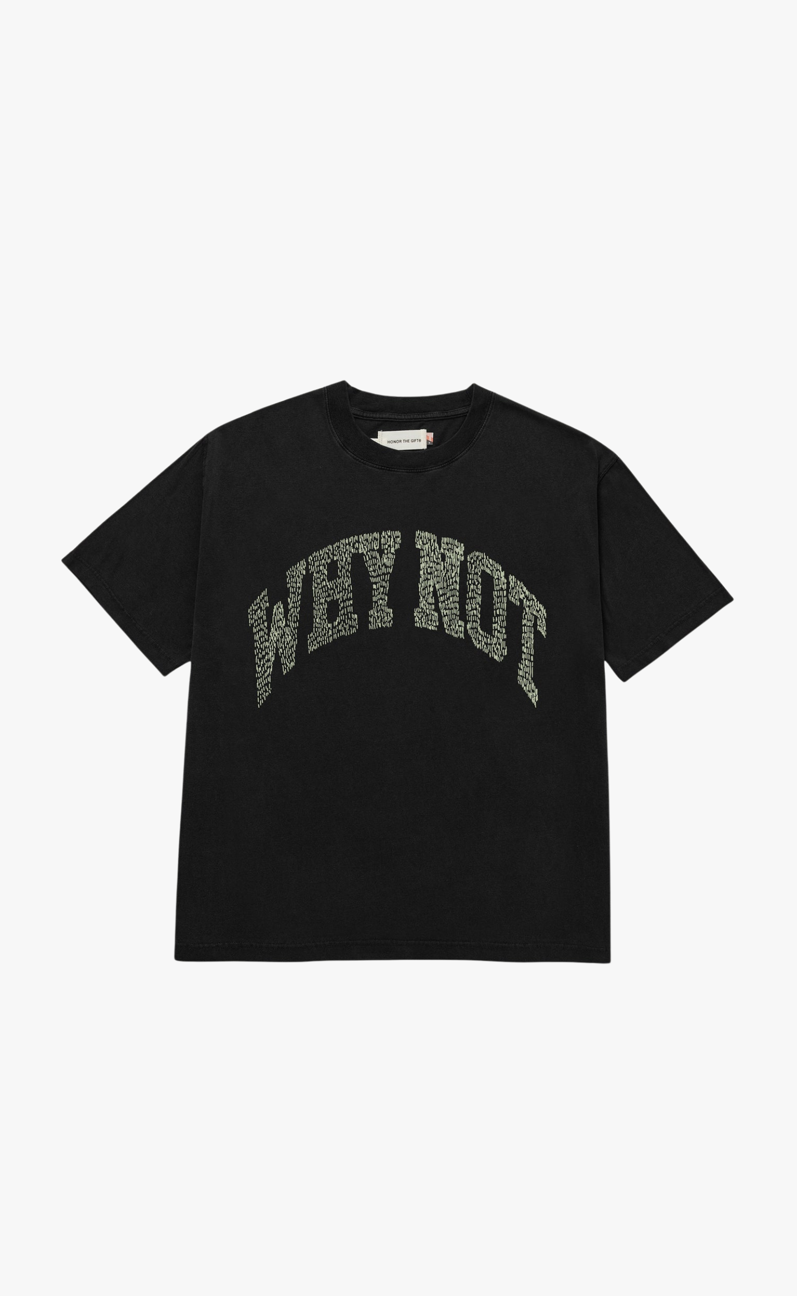 WHY NOT BLACK T-SHIRT