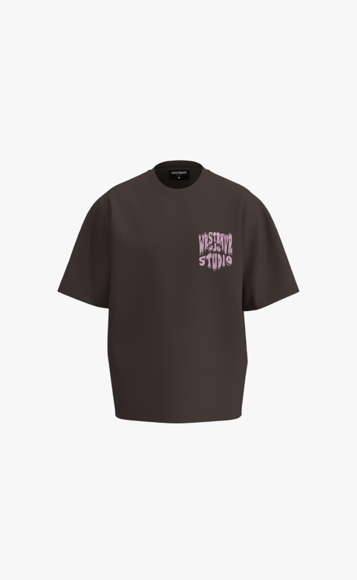 FLYNN V2 CHOCOLATE BROWN T-SHIRT