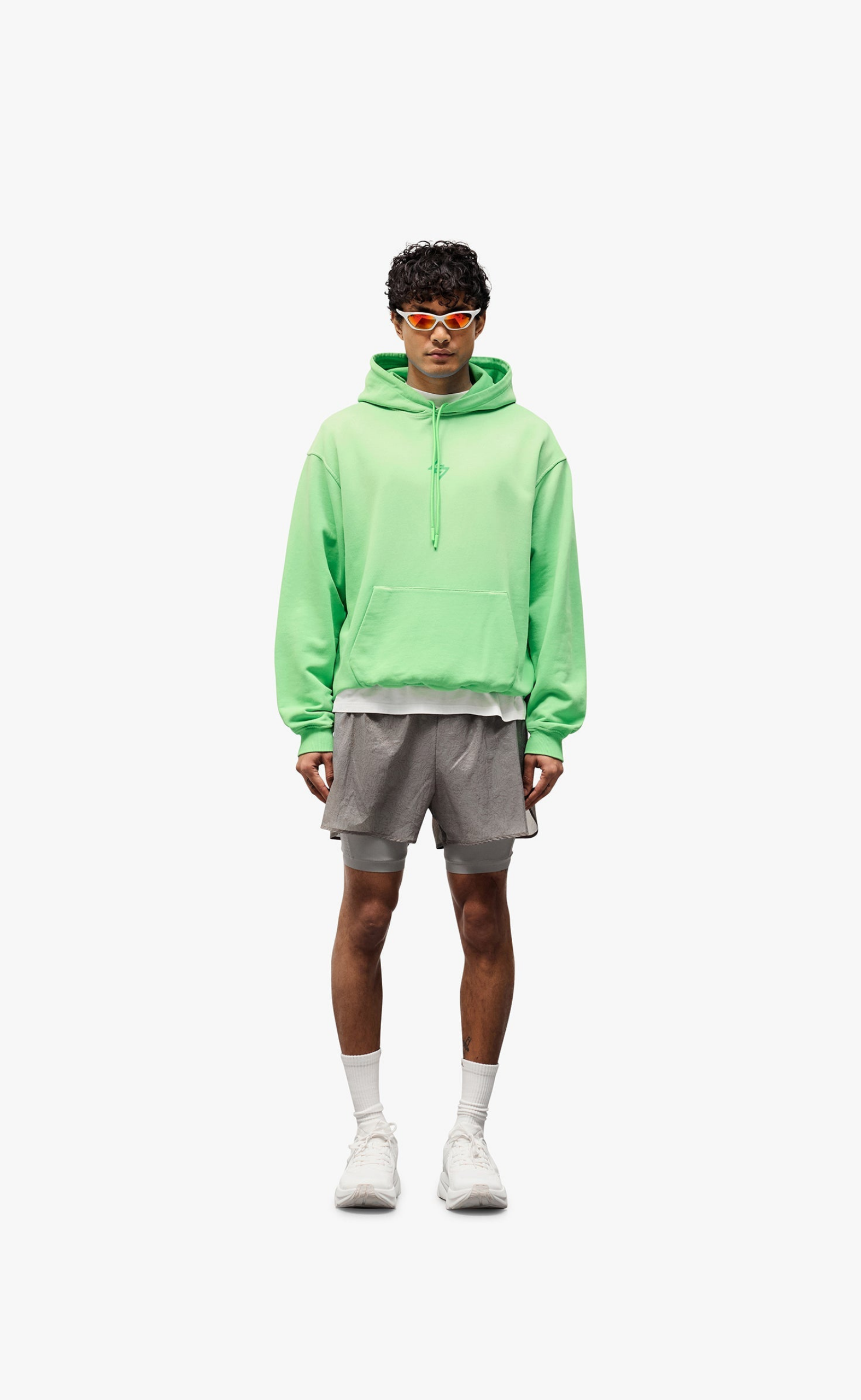 247 MOTION OVERSIZED SPEED GREEN HOODIE