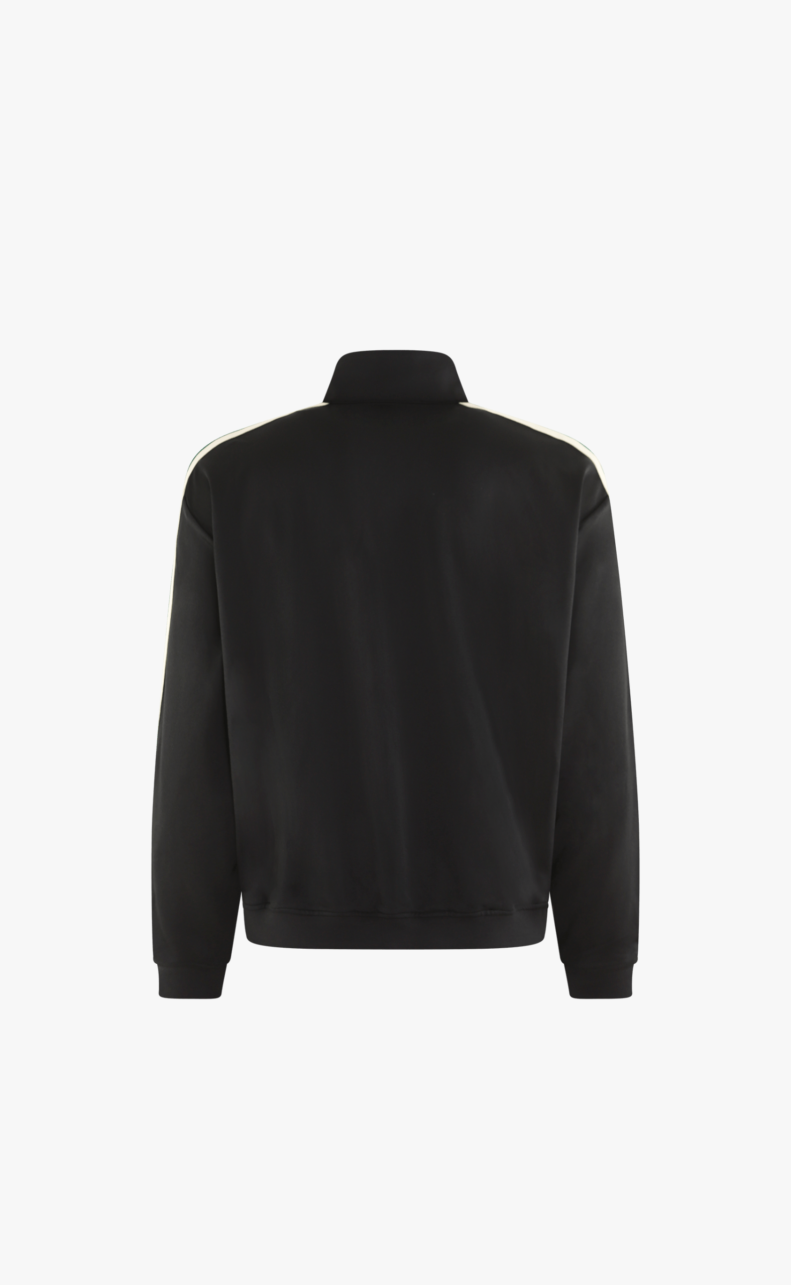 TAPED TRACK JET BLACK JACKET