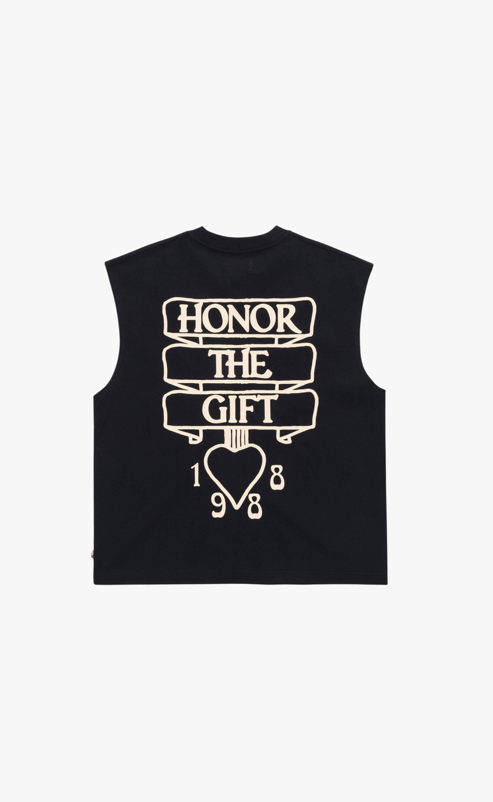 UNITY MUSCLE SLEEVELESS BLACK T-SHIRT