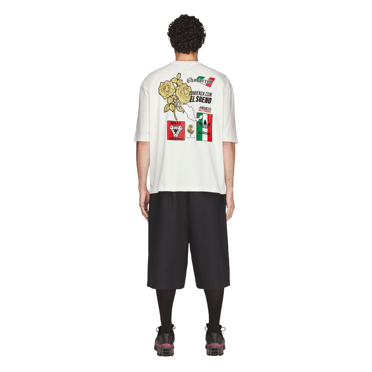 CHAVARRIA GRAPHIC WHITE T-SHIRT