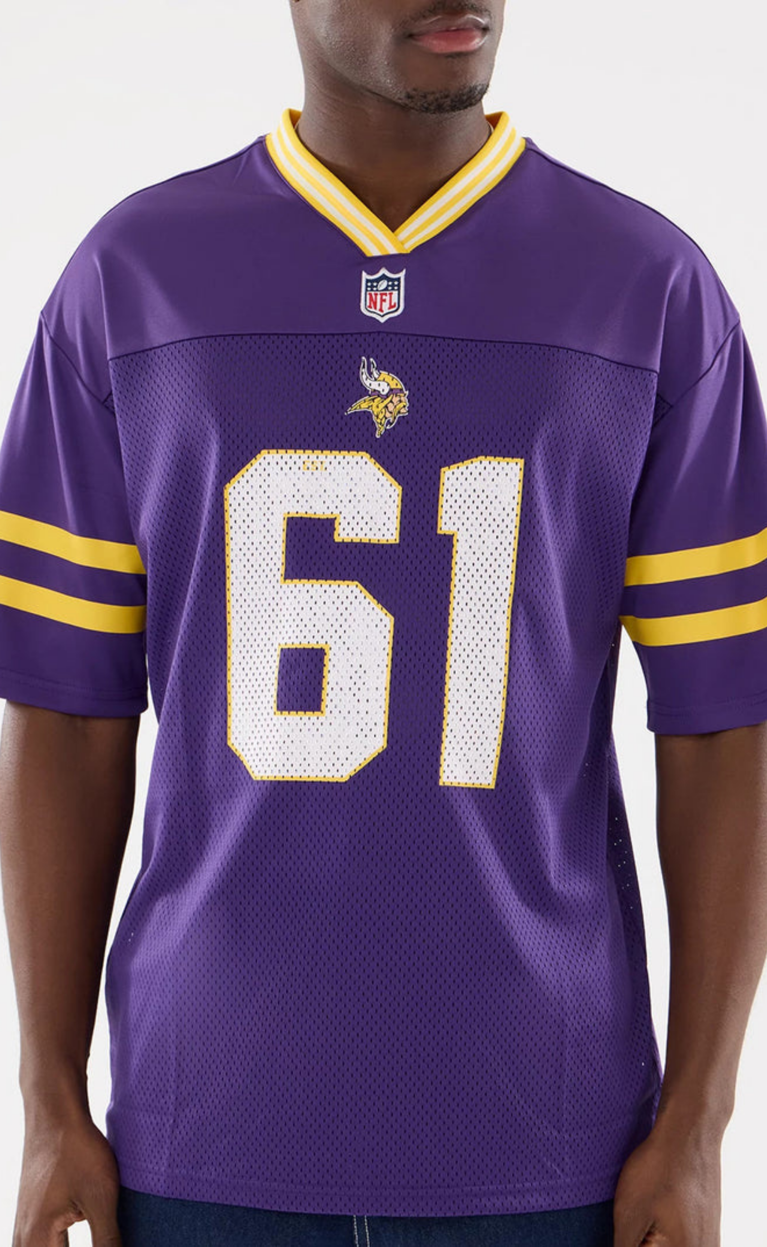 MINNESOTA VIKINGS NFL MESH PURPLE T-SHIRT