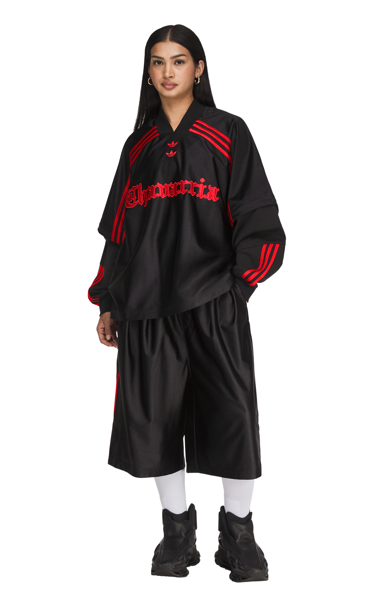 CHAVARRIA DAZZLE JERSEY BLACK LONGSLEEVE