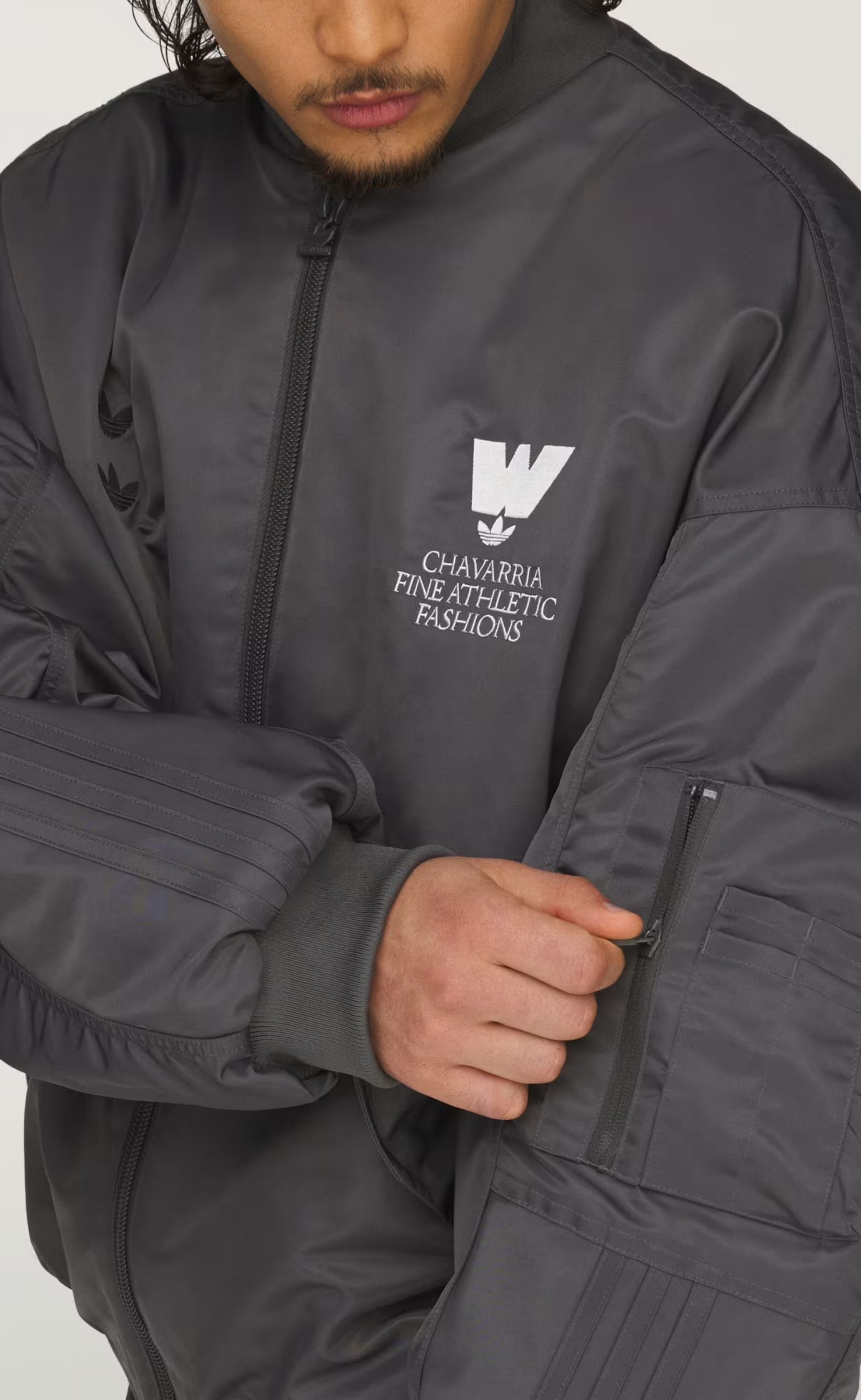 WC BOMBER GREY JACKET