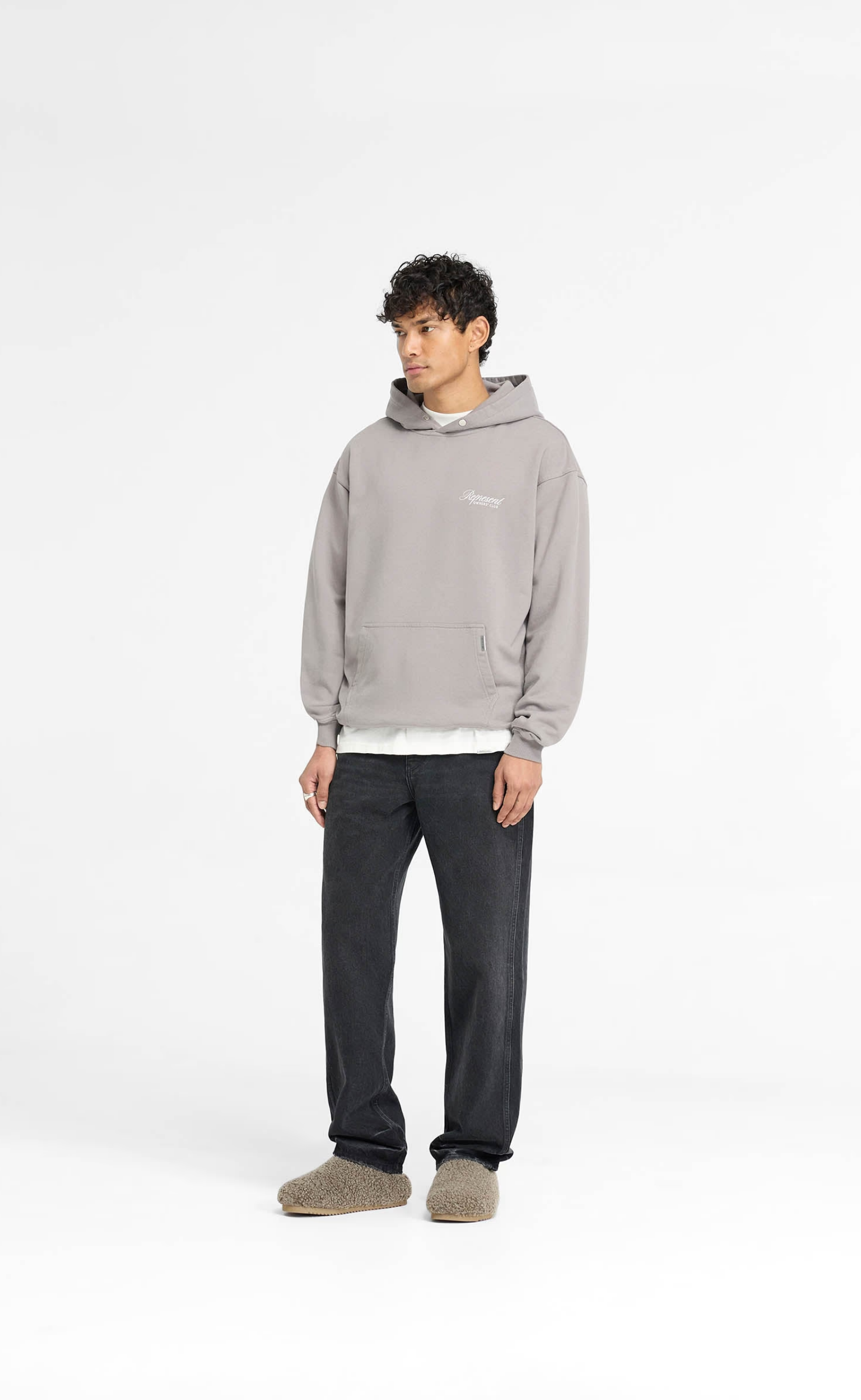 OWNERS CLUB SCRIPT SLATE HOODIE