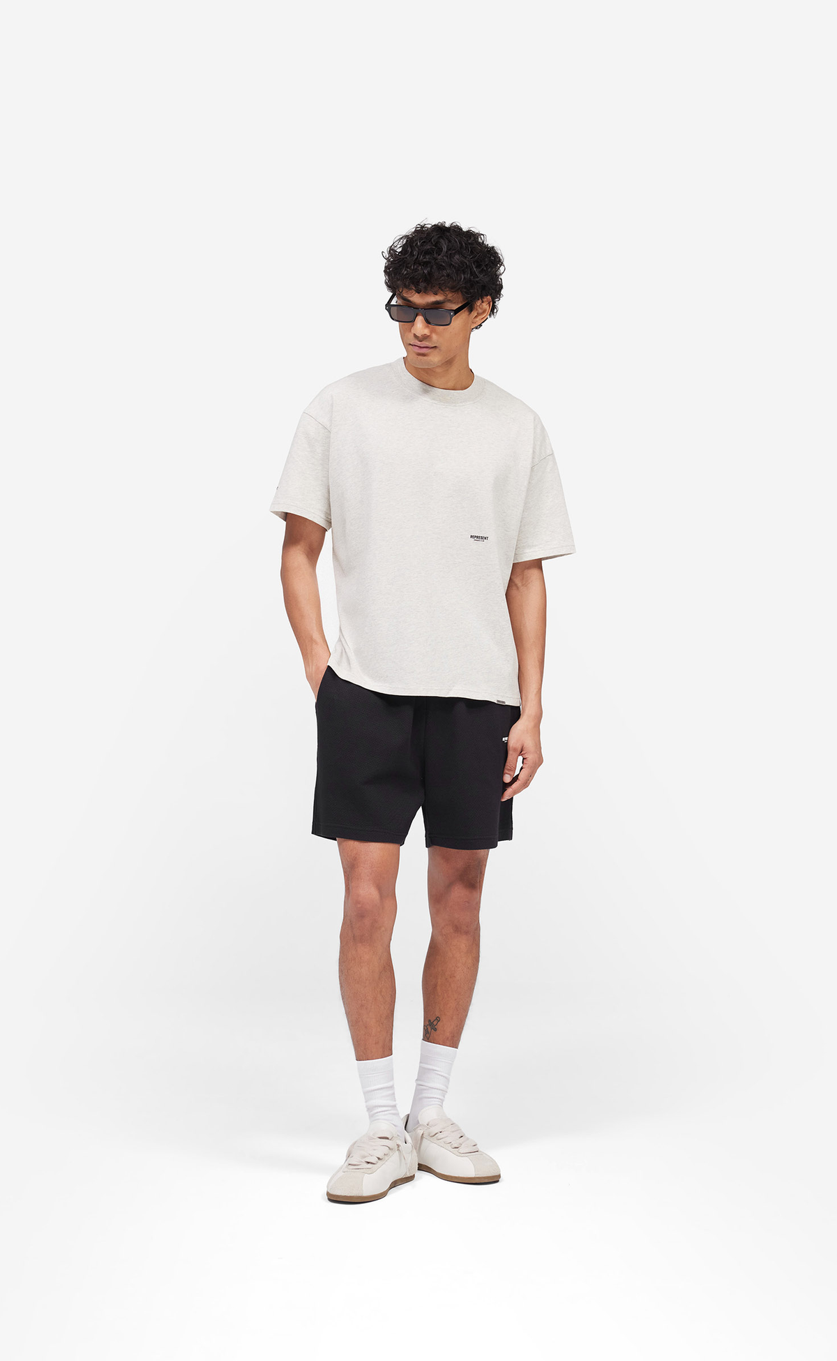 MICRO OWNERS CLUB MESH BLACK SHORTS