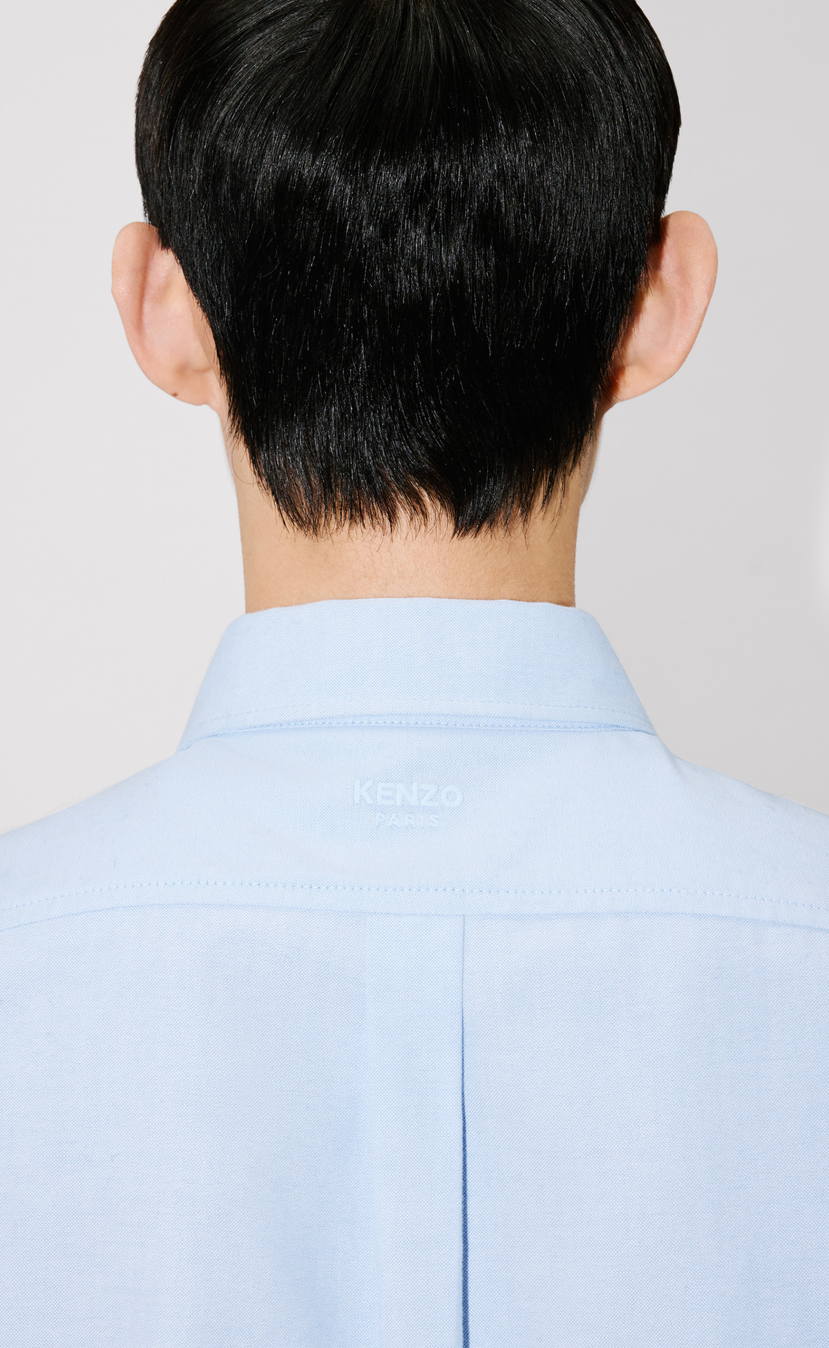 BOKE FLOWER CREST CASUAL BLUE SHIRT