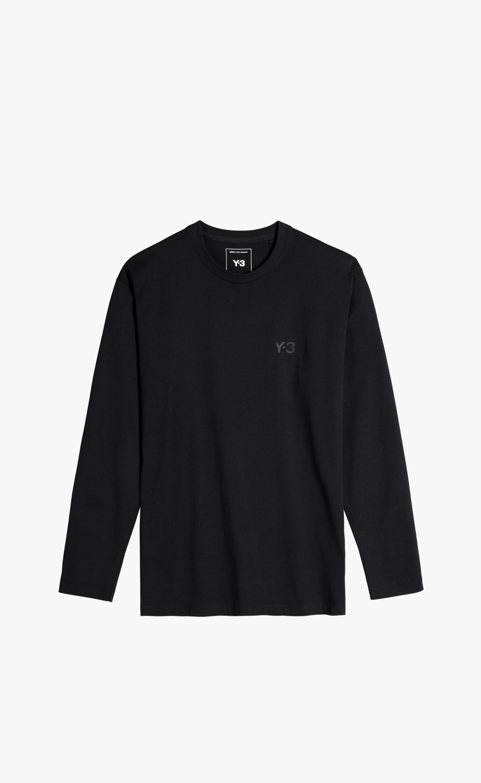 Y-3 LOGO BLACK LONGSLEEVE