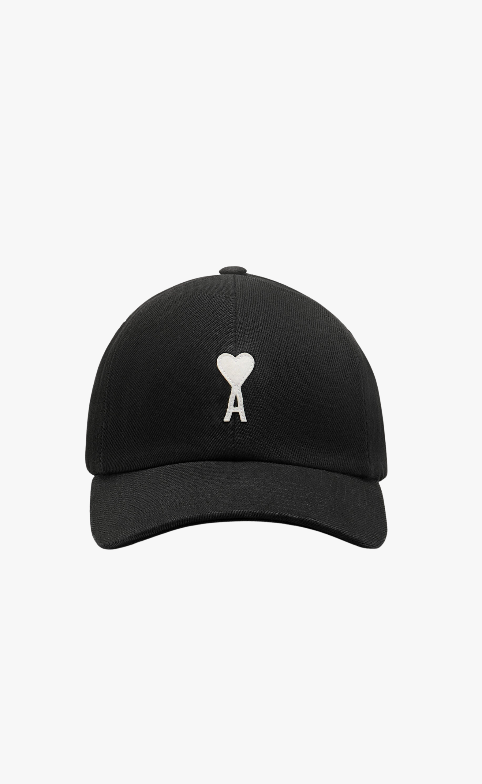 AMI DE COEUR FELT PATCH BLACK HAT