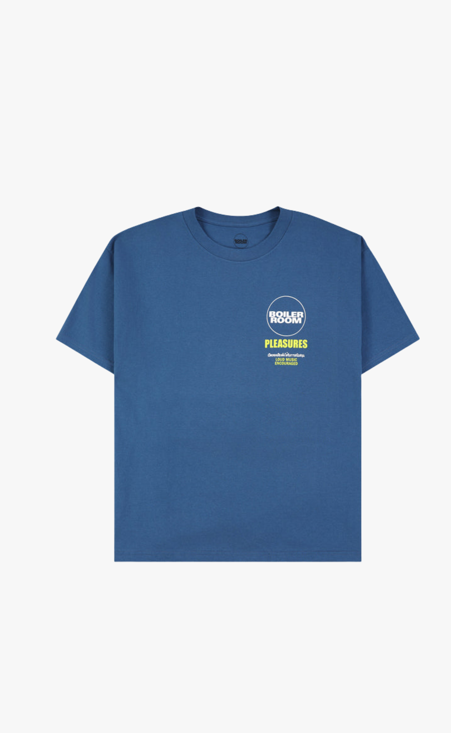 TURNTABLE BLUE T-SHIRT