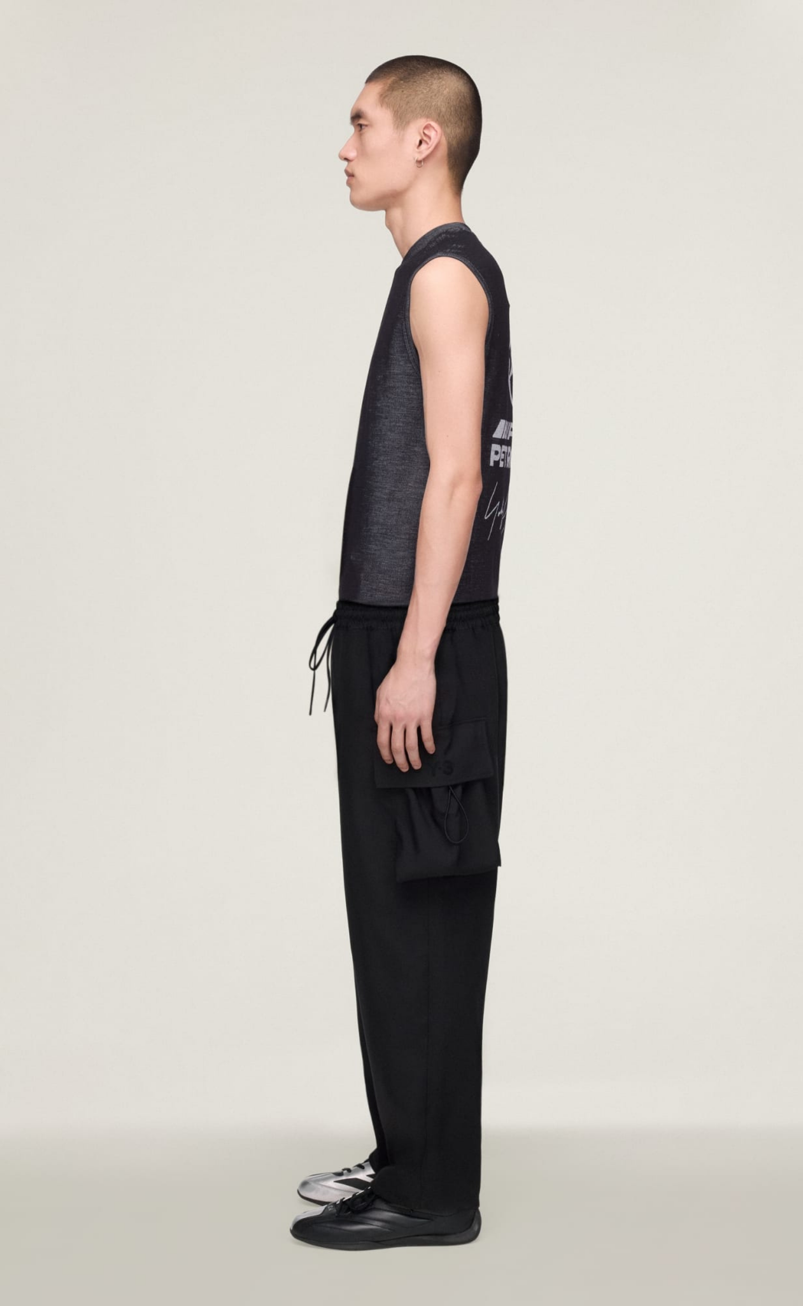 F1 MERCEDES ENGINEERED BLACK TANK TOP