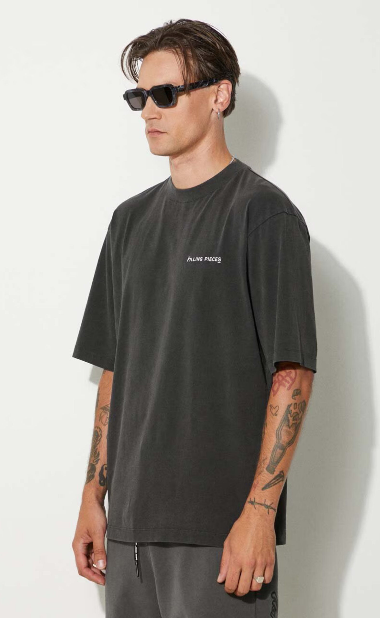 T-SHIRT BOXY VINTAGE BLACK