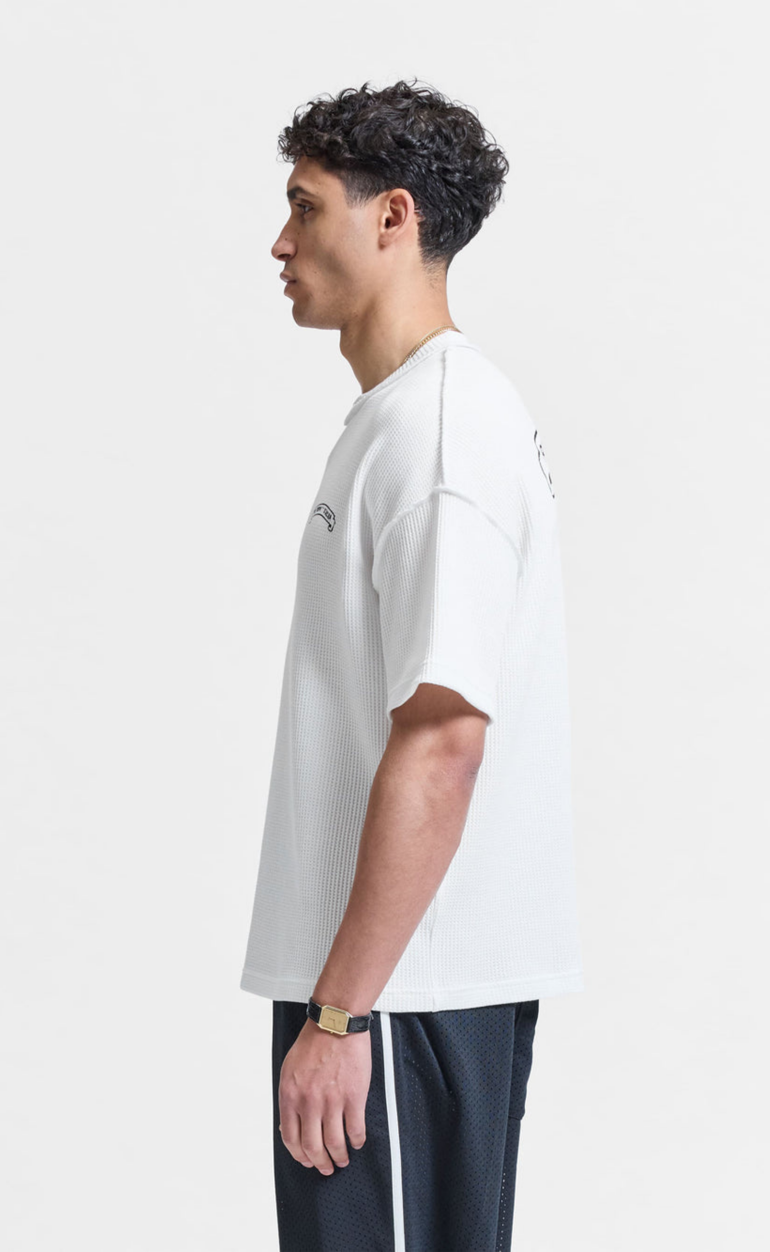 BAND OF PROCESS WHITE T-SHIRT