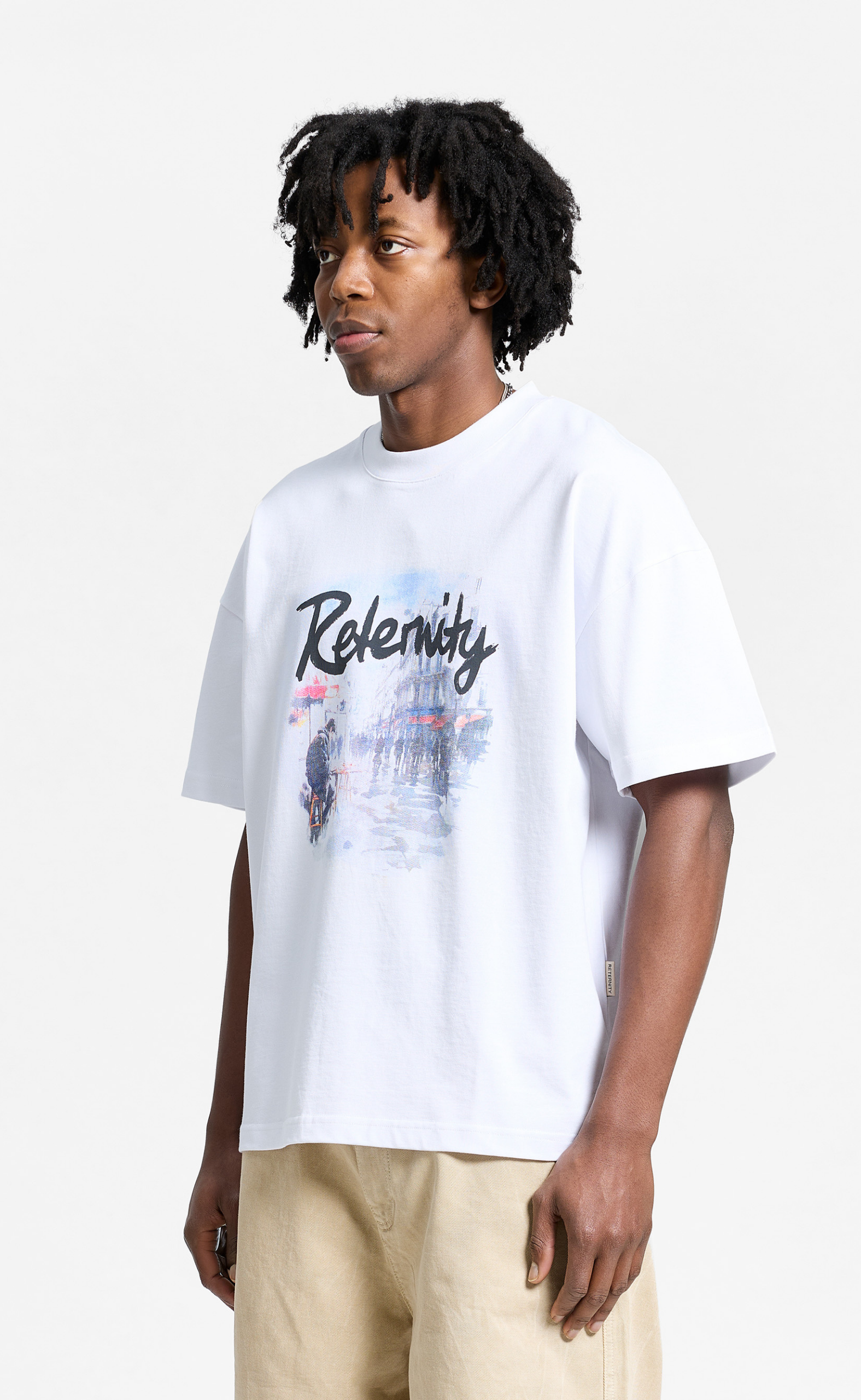 RUE DE PARIS WHITE T-SHIRT
