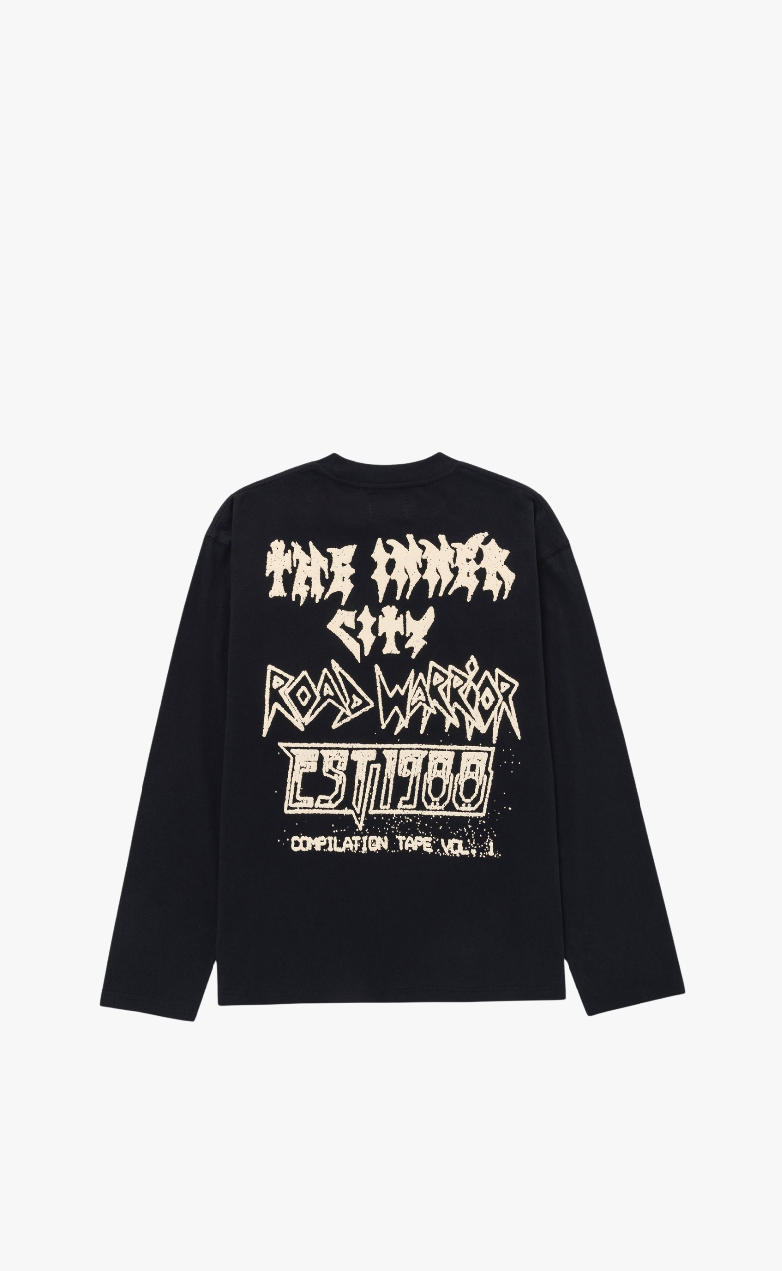 ROAD WARRIOR BLACK LONGSLEEVE
