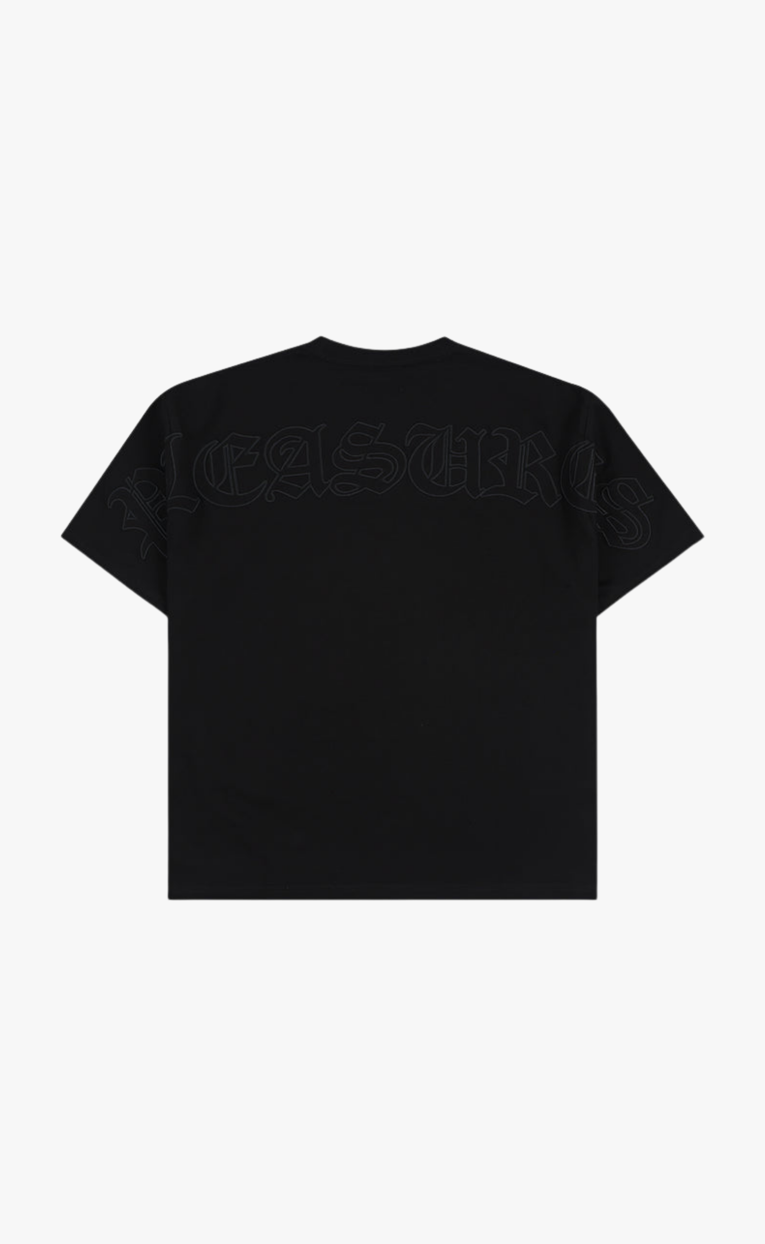 NEURAL APPLIQUE BLACK T-SHIRT 