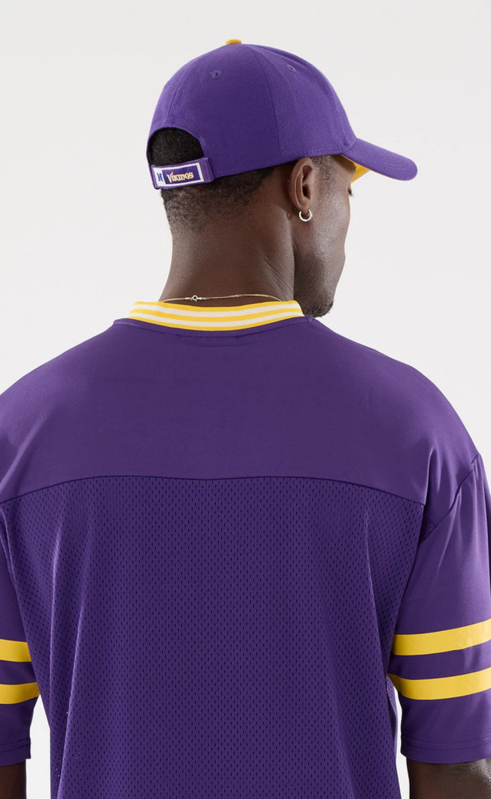 MINNESOTA VIKINGS NFL MESH PURPLE T-SHIRT