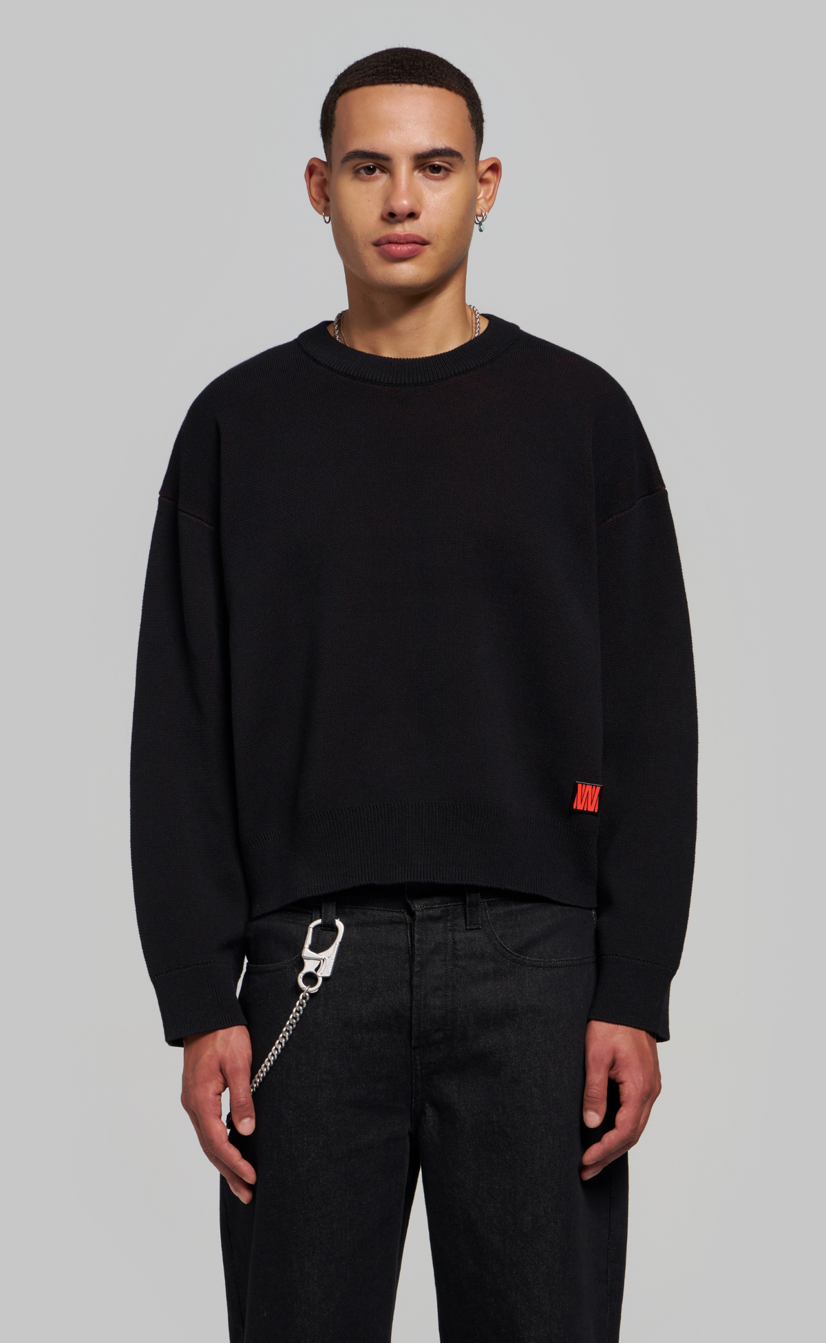 GARM BLACK SWEATER