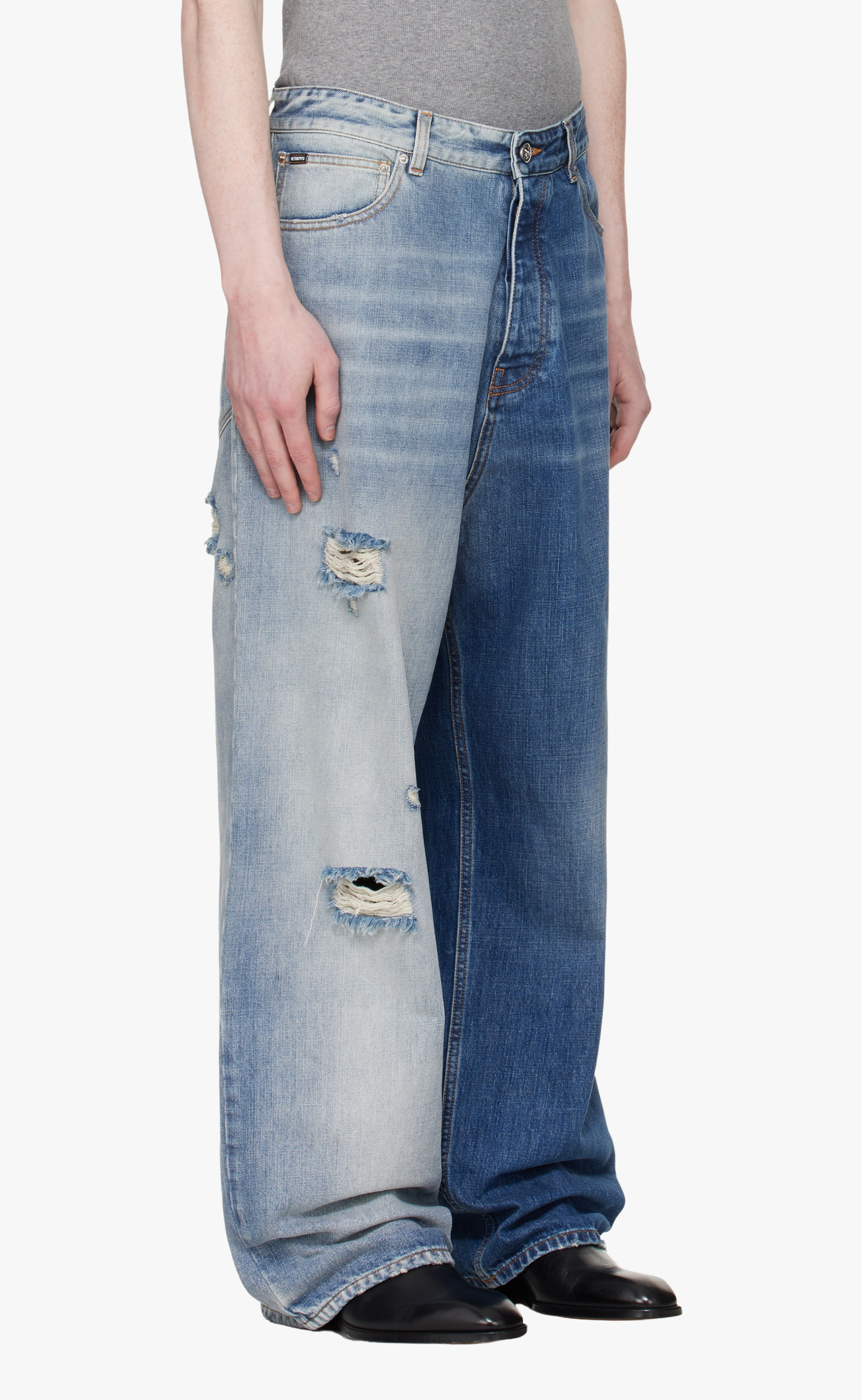 DEGRADE EFFECT BLUE JEANS