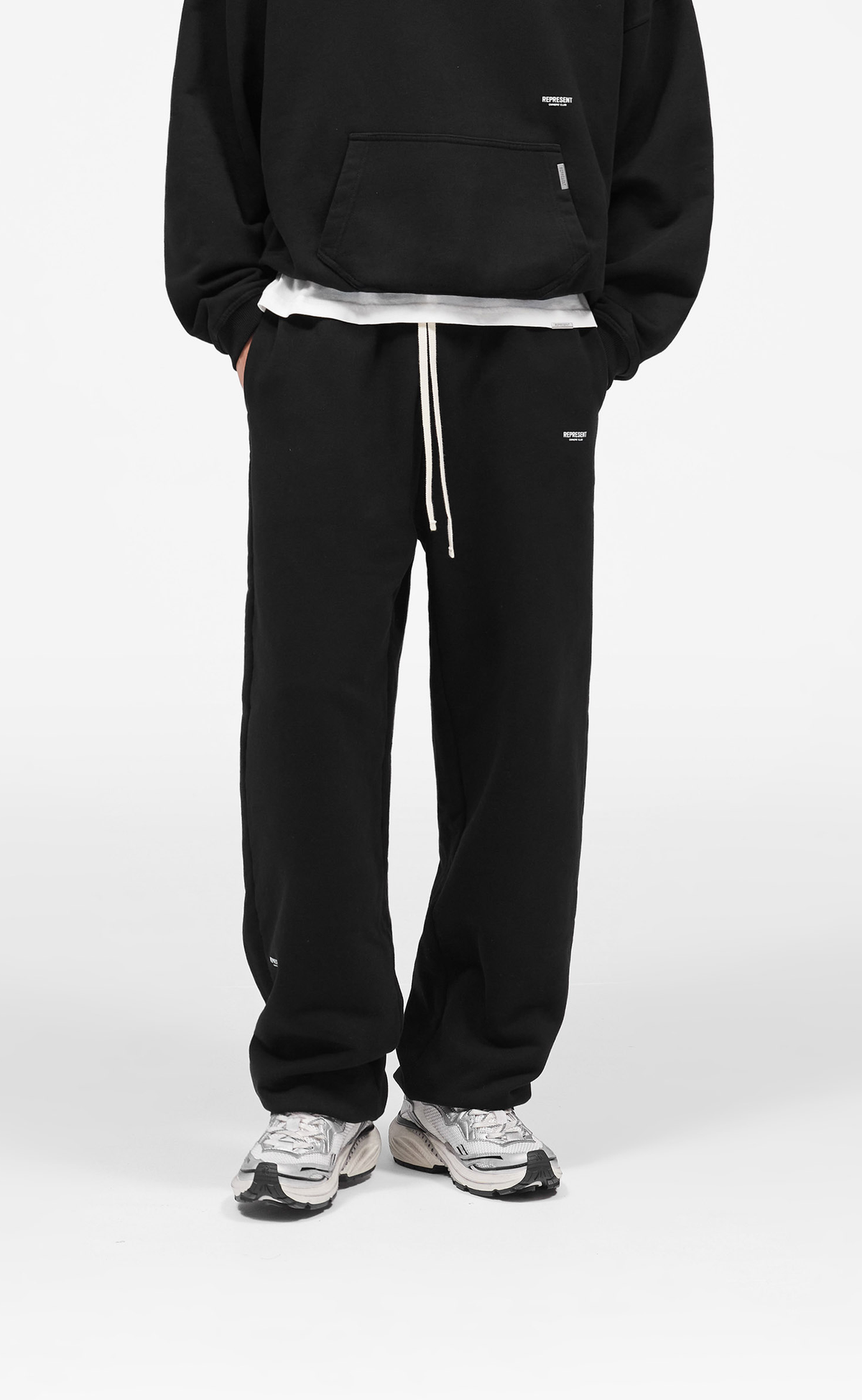 MICRO OWNERS CLUB JET BLACK SWEATPANTS