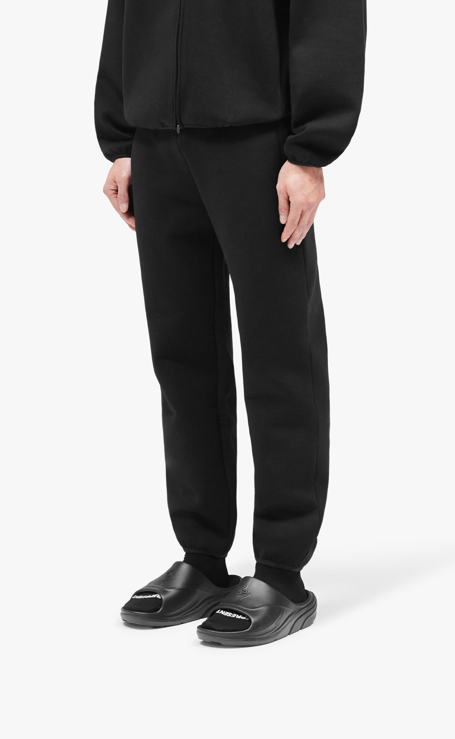 247 NUMBERS JET BLACK SWEATPANTS