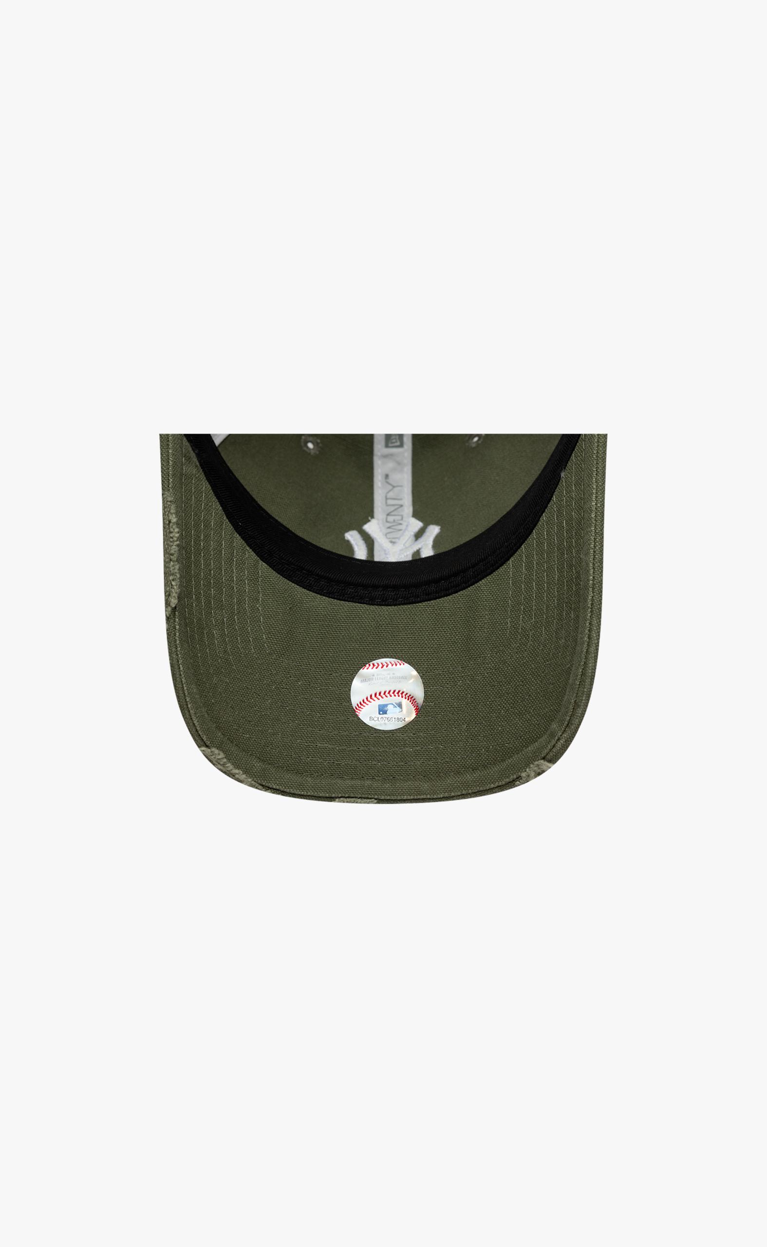 NEW YORK YANKEES COTTON CANV 9TWENTY TRUCKER GREEN WHITE HAT