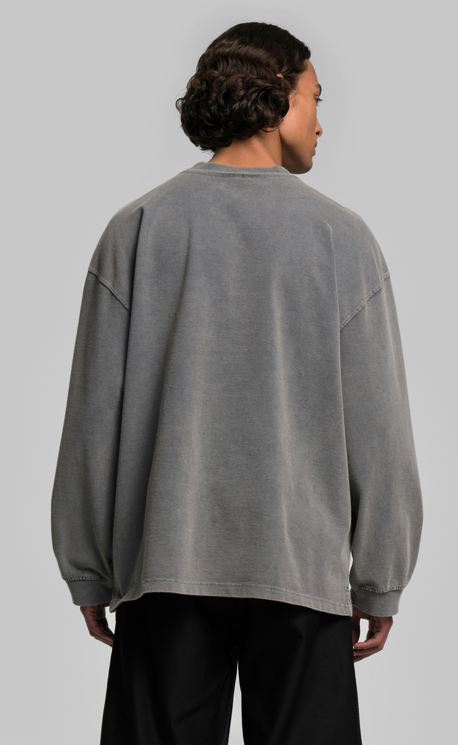 MECK GRAY VINTAGE LONGSLEEVE