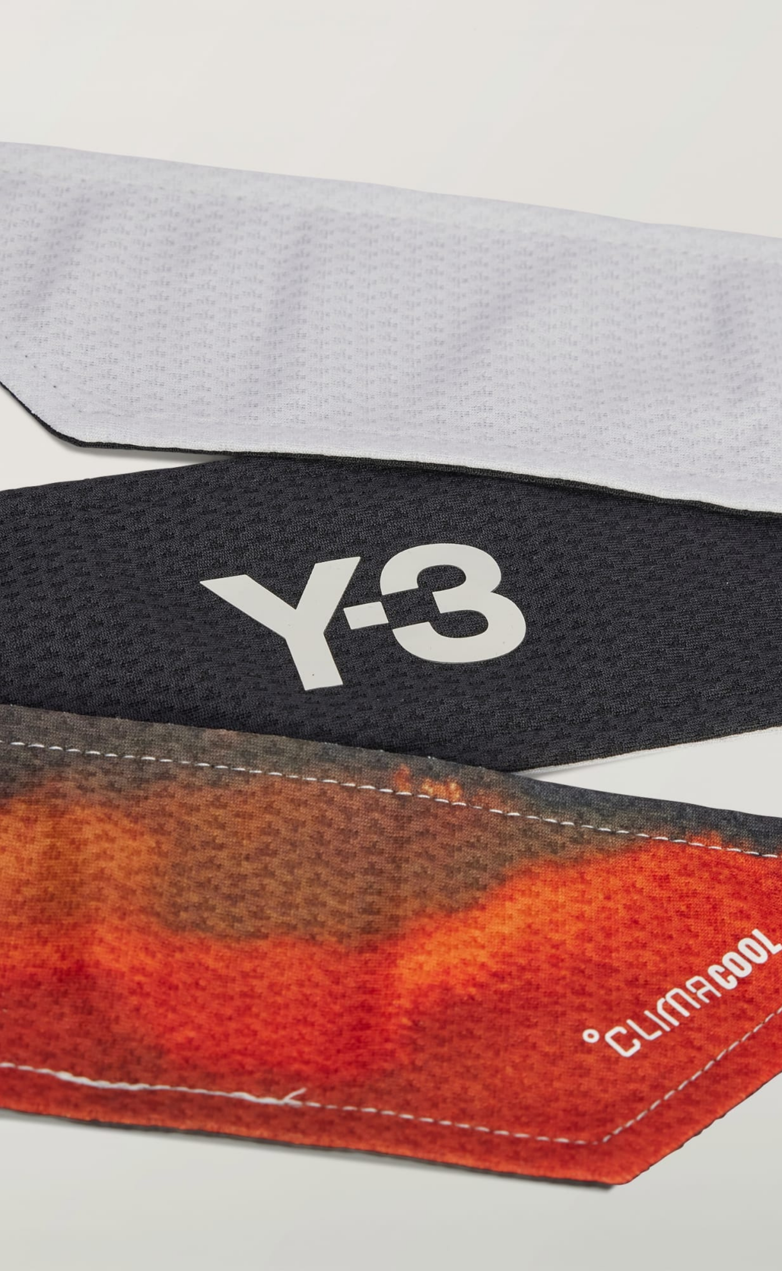 TENNIS Y-3 CLIMACOOL GREY TIEBAND