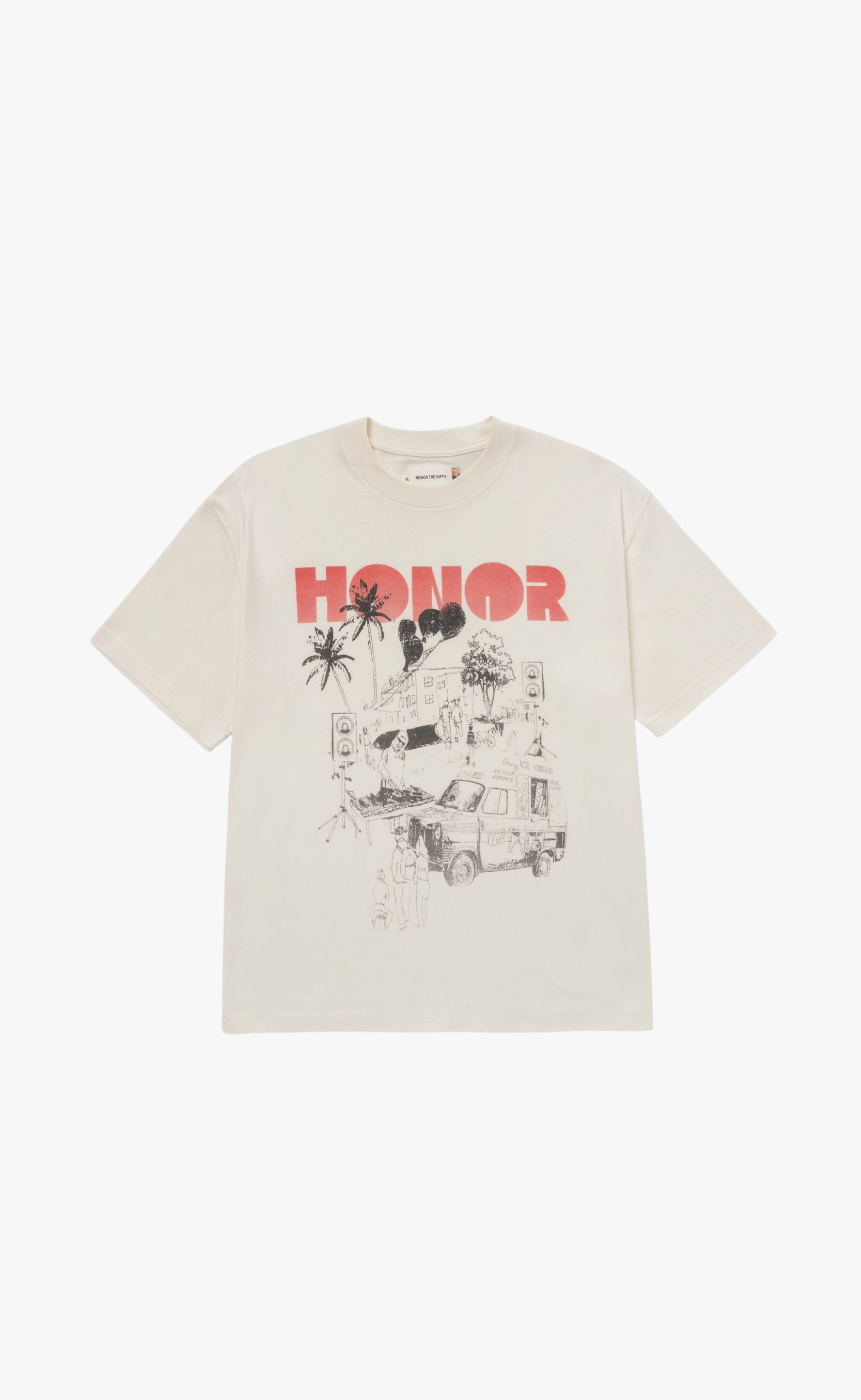BLOCK PARTY BONE T-SHIRT