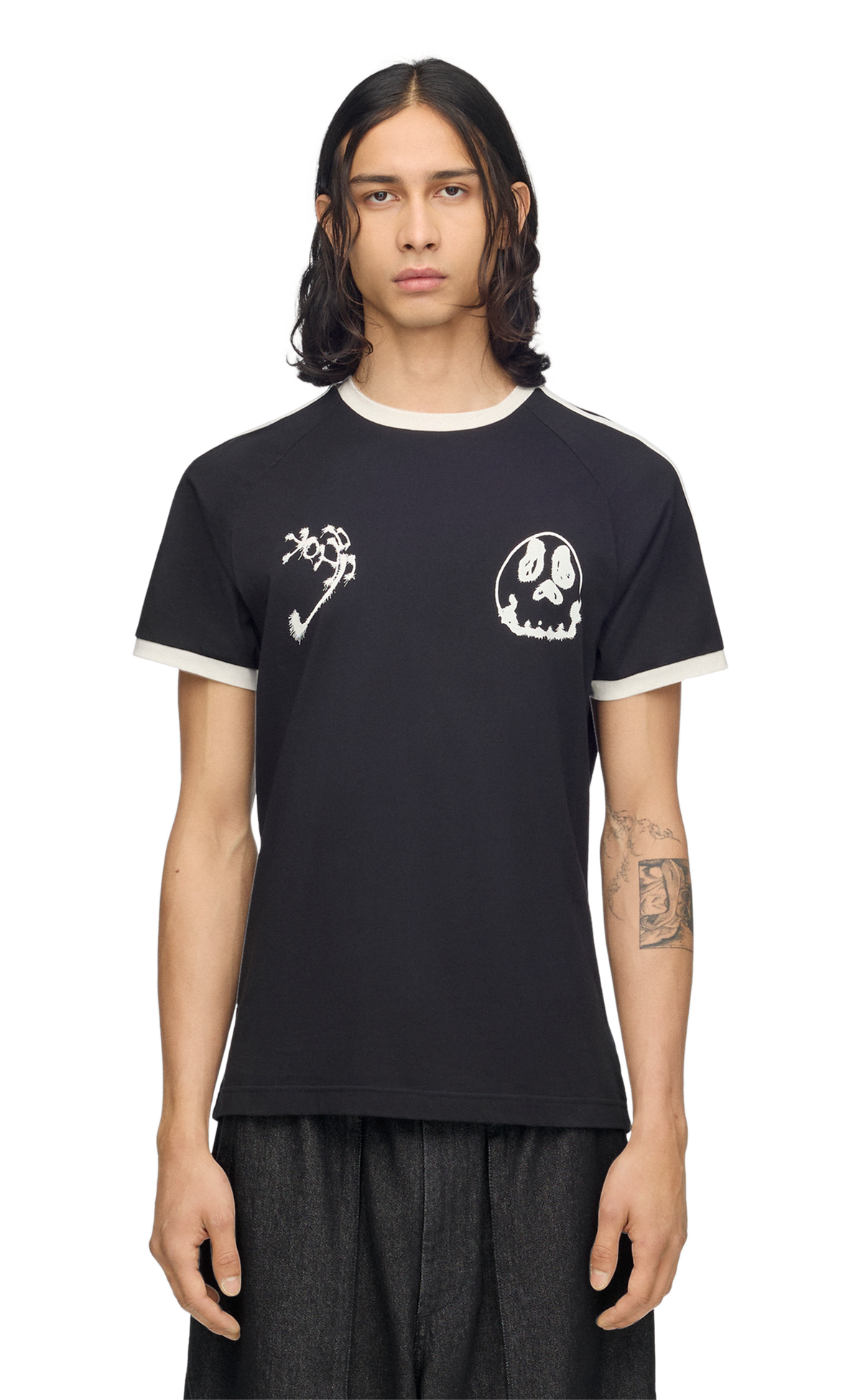 Y-3 CHITO GRAPHIC CALI BLACK T-SHIRT